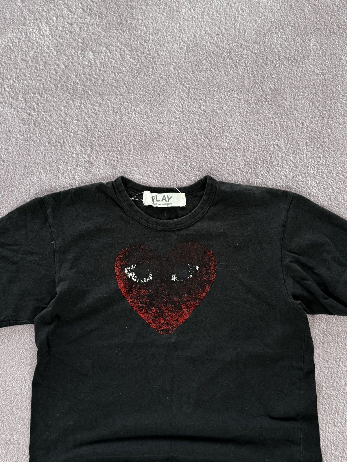 Comme des Garcons PLAY Vintage Play Comme Des Garcons Japan Faded T-Shirt Size US M / EU 48-50 / 2 - 2 Thumbnail
