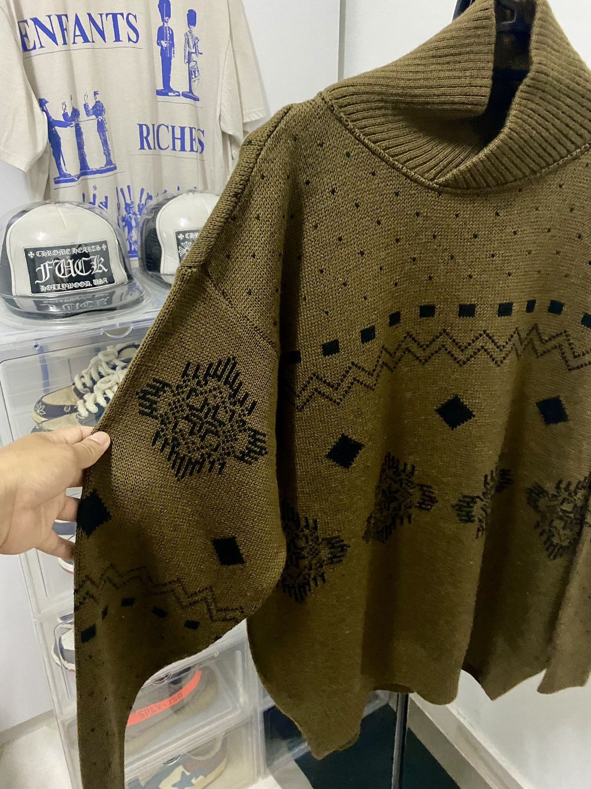Christian Dior Monsieur Christian Dior Turtleneck Knitwear Size US M / EU 48-50 / 2 - 6 Thumbnail
