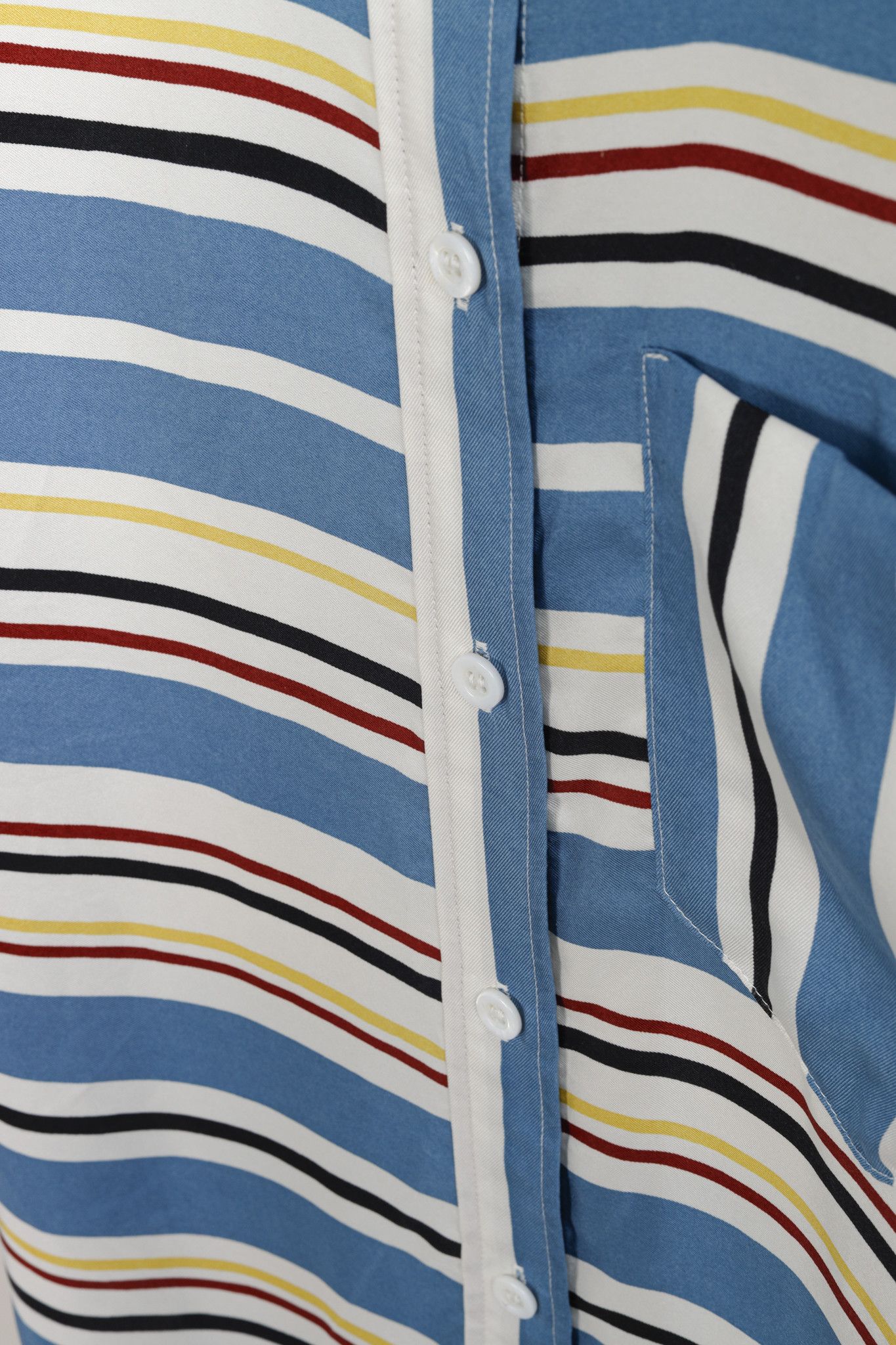See by Chloe See by Chloe Multicolour Stripes Silk Blouse Size S / US 4 / IT 40 - 9 Thumbnail