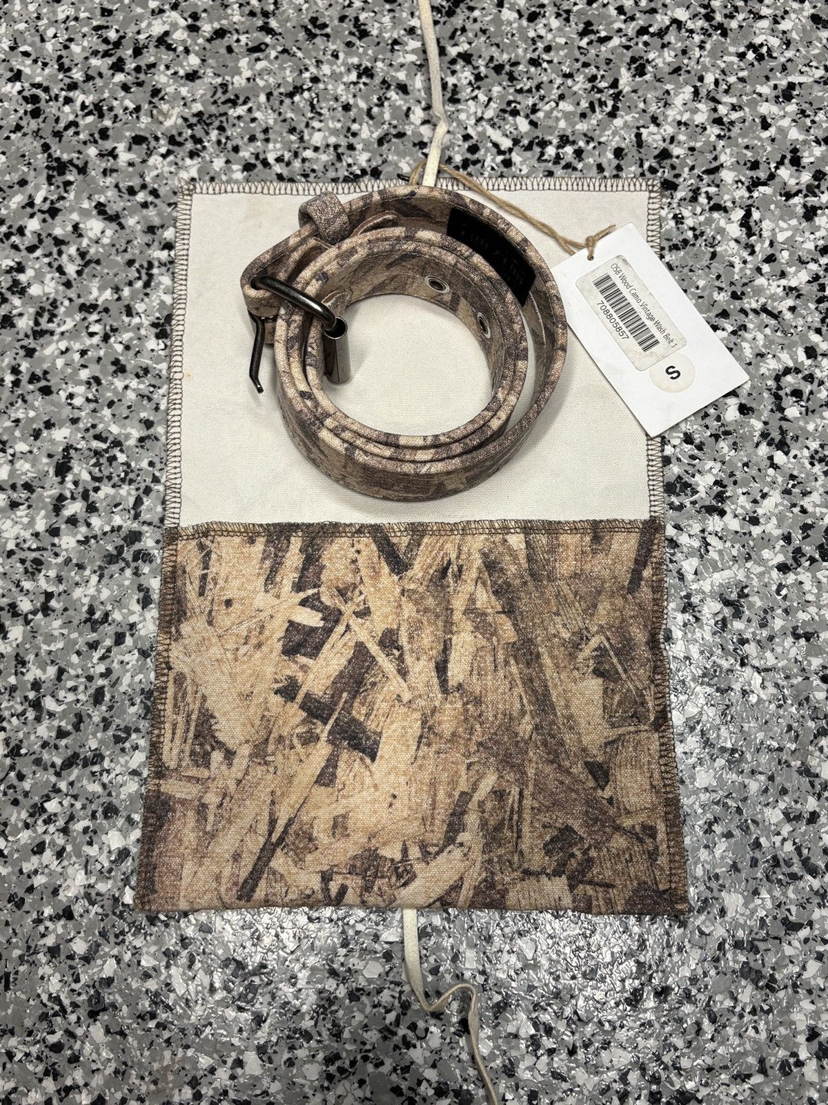 Billy Hill 2023 Billy Hill Collection #16 OSB Wood Camo Belt Size 1 Size 32 - 2 Thumbnail