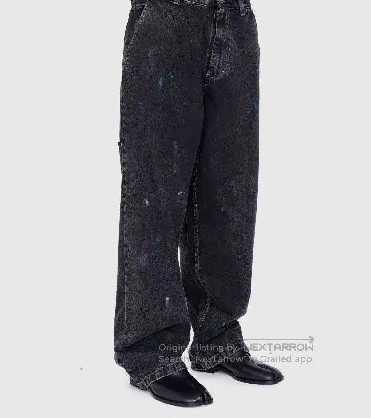 Maison Margiela Black Denim Casual Pants. Size US 30 / EU 46 - 7 Thumbnail