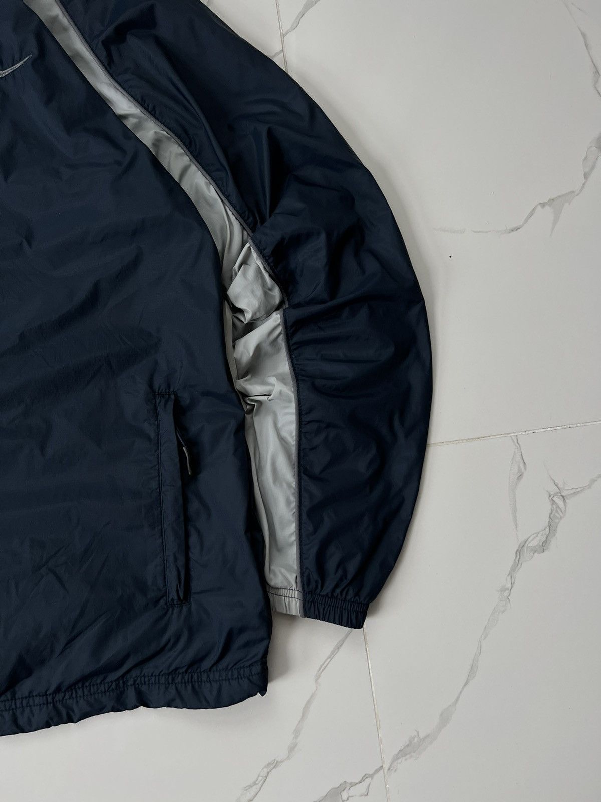 Nike × Vintage 90’s NIKE RETRO RARE GORPCORE Y2K SWOOSH LOGO TRACK JACKET Size US M / EU 48-50 / 2 - 2 Thumbnail