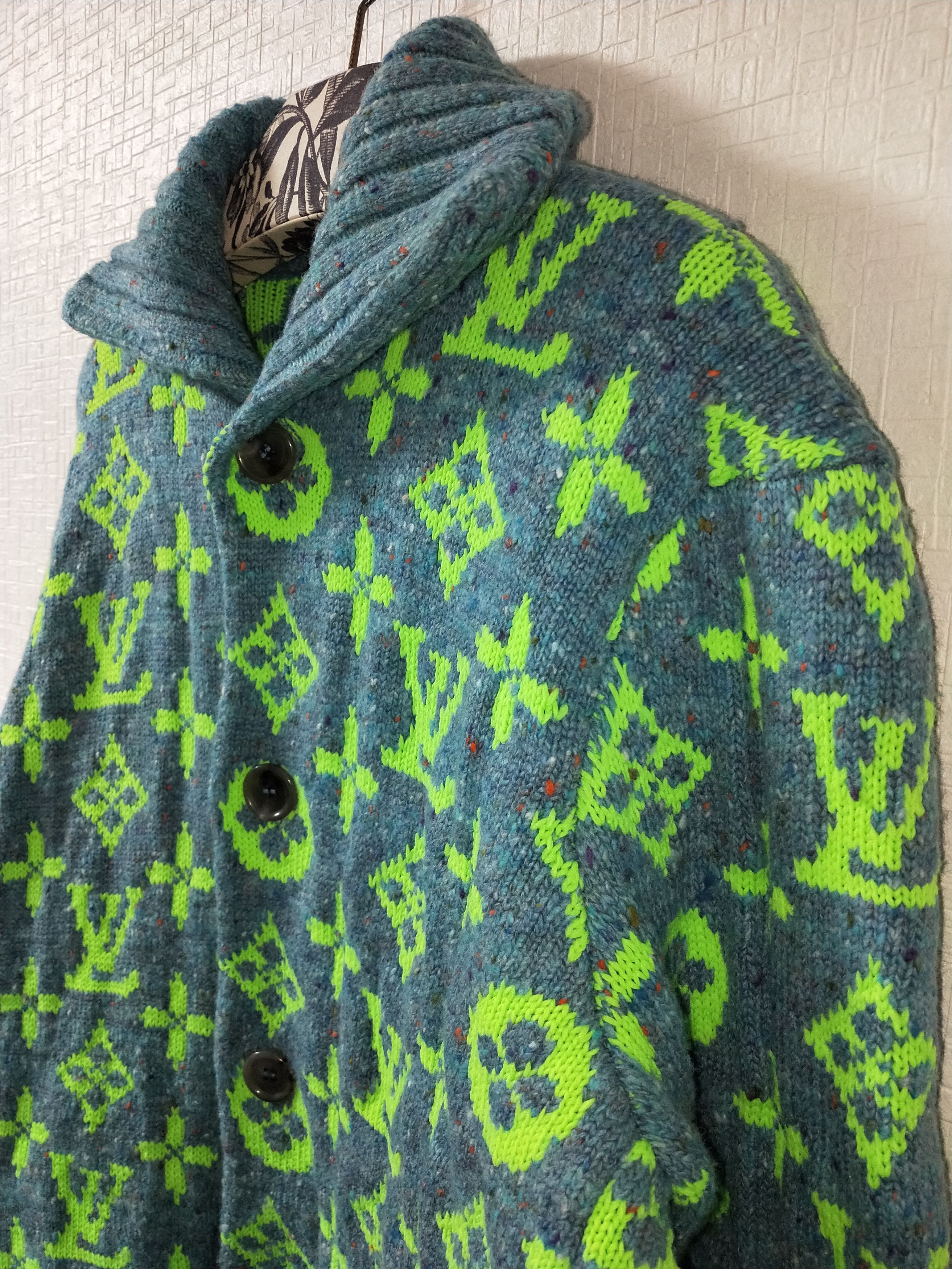 Louis Vuitton Monogram Knit Cardigan Size US M / EU 48-50 / 2 - 3 Thumbnail