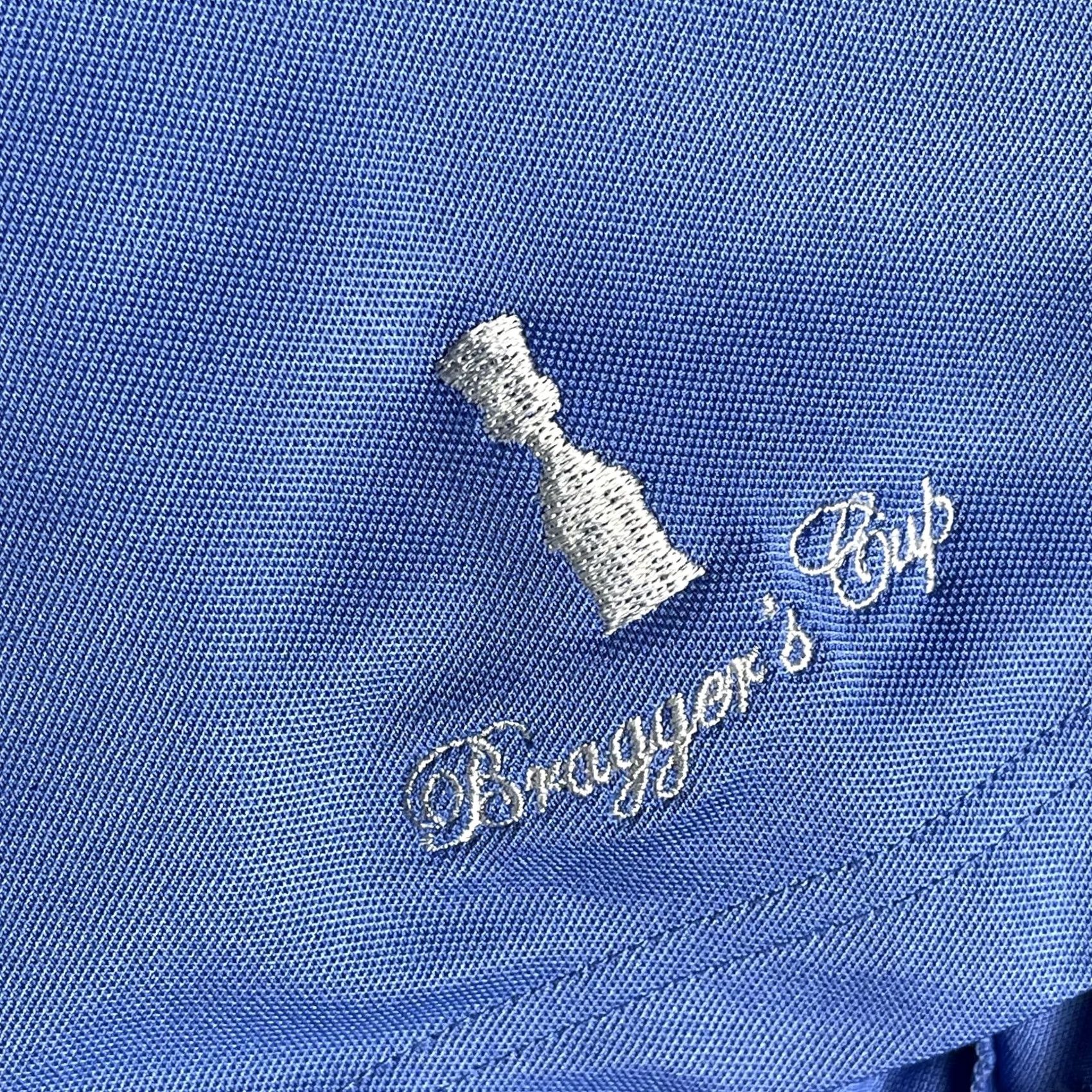 Vintage C. DeFoor Polo Shirt Mens XL Blue Bragger's Cup Embroidered Performance Golf Shirt Size US XL / EU 56 / 4 - 6 Thumbnail