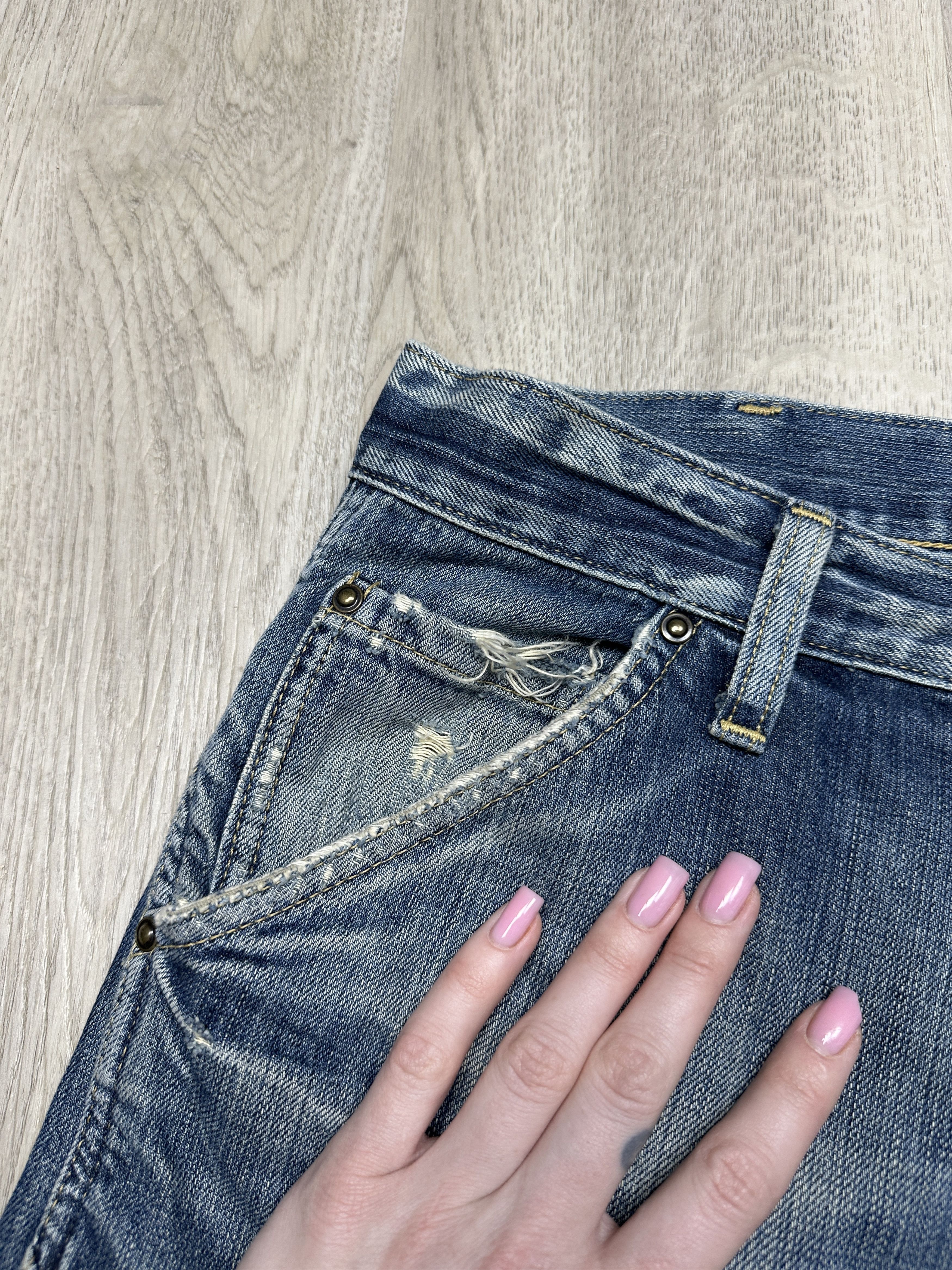 G-Star G Star Raw Vintage Elwood Denim Pants Double Knee Jeans Size US 32 / EU 48 - 9 Thumbnail