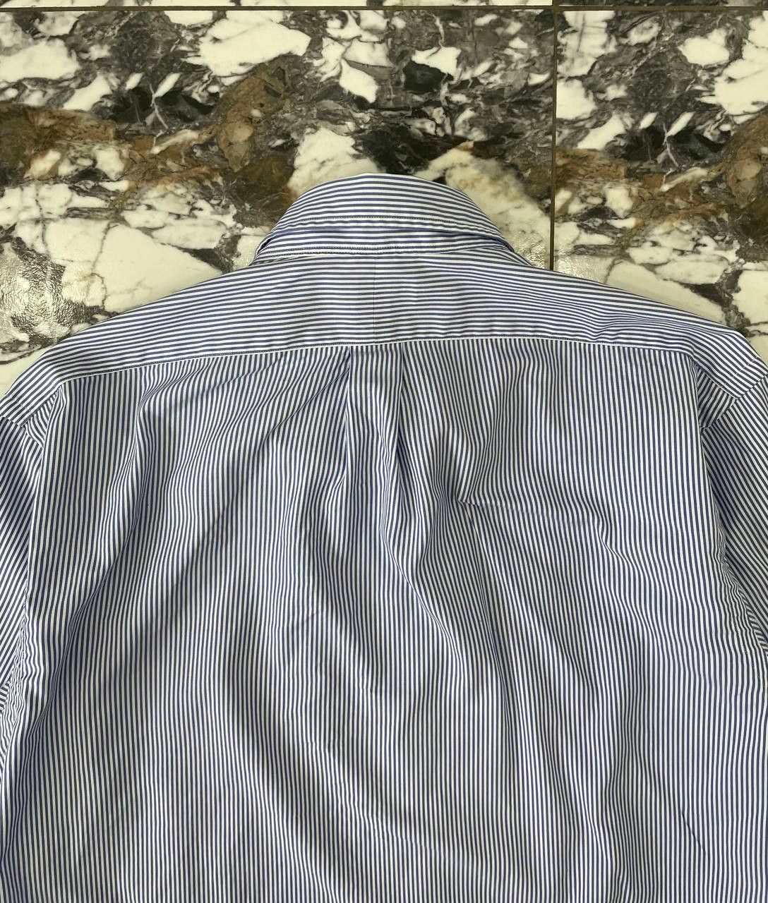 Polo Ralph Lauren Polo Ralph Lauren men's shirt,blue stripes,slim fit, size XL Size US XL / EU 56 / 4 - 8 Thumbnail
