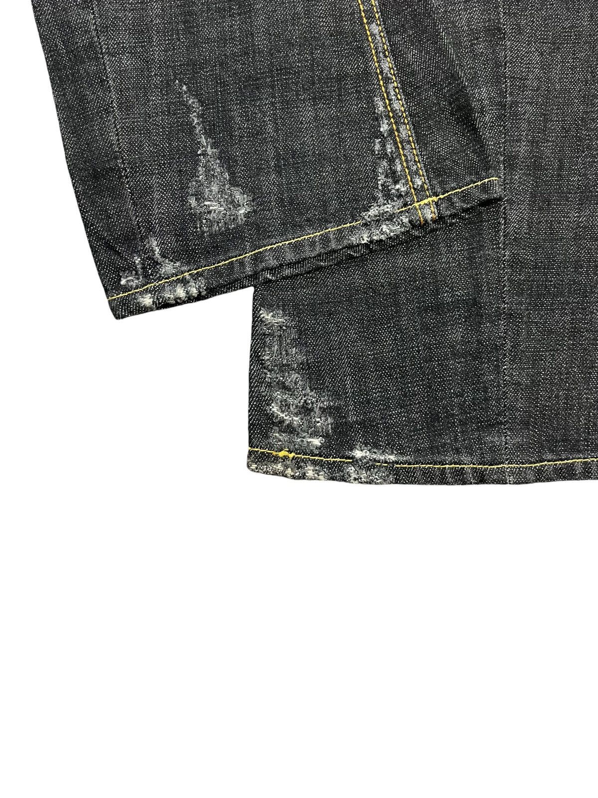 Japanese Brand 2000s Gekko - Distressed Denim Size US 29 - 4 Thumbnail