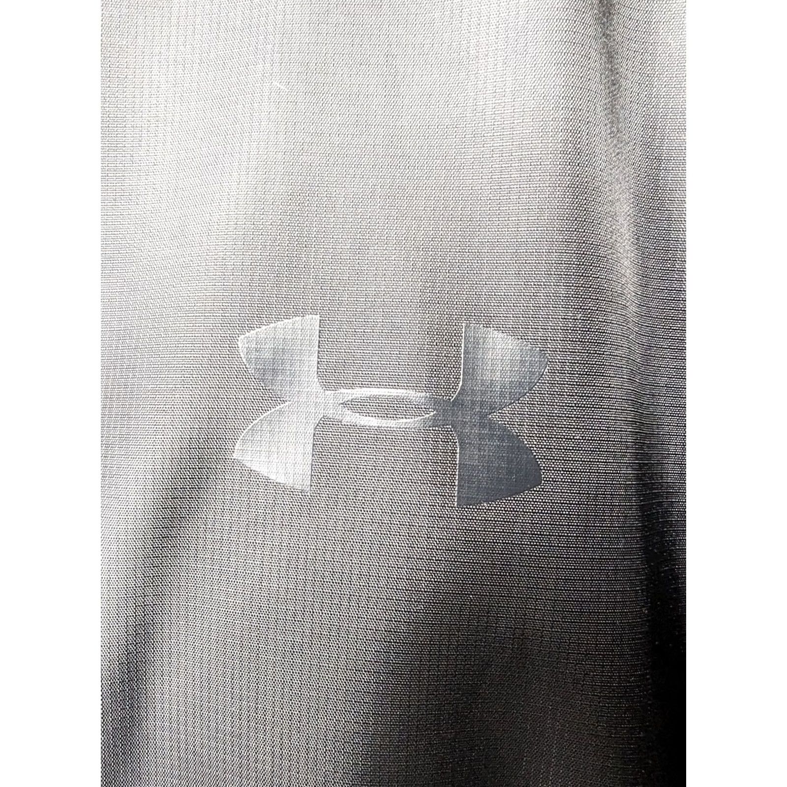 Under Armour Under armour Windbreaker Jacket Black Hooded Mens Large RUSH TRAINING Size US L / EU 52-54 / 3 - 6 Thumbnail