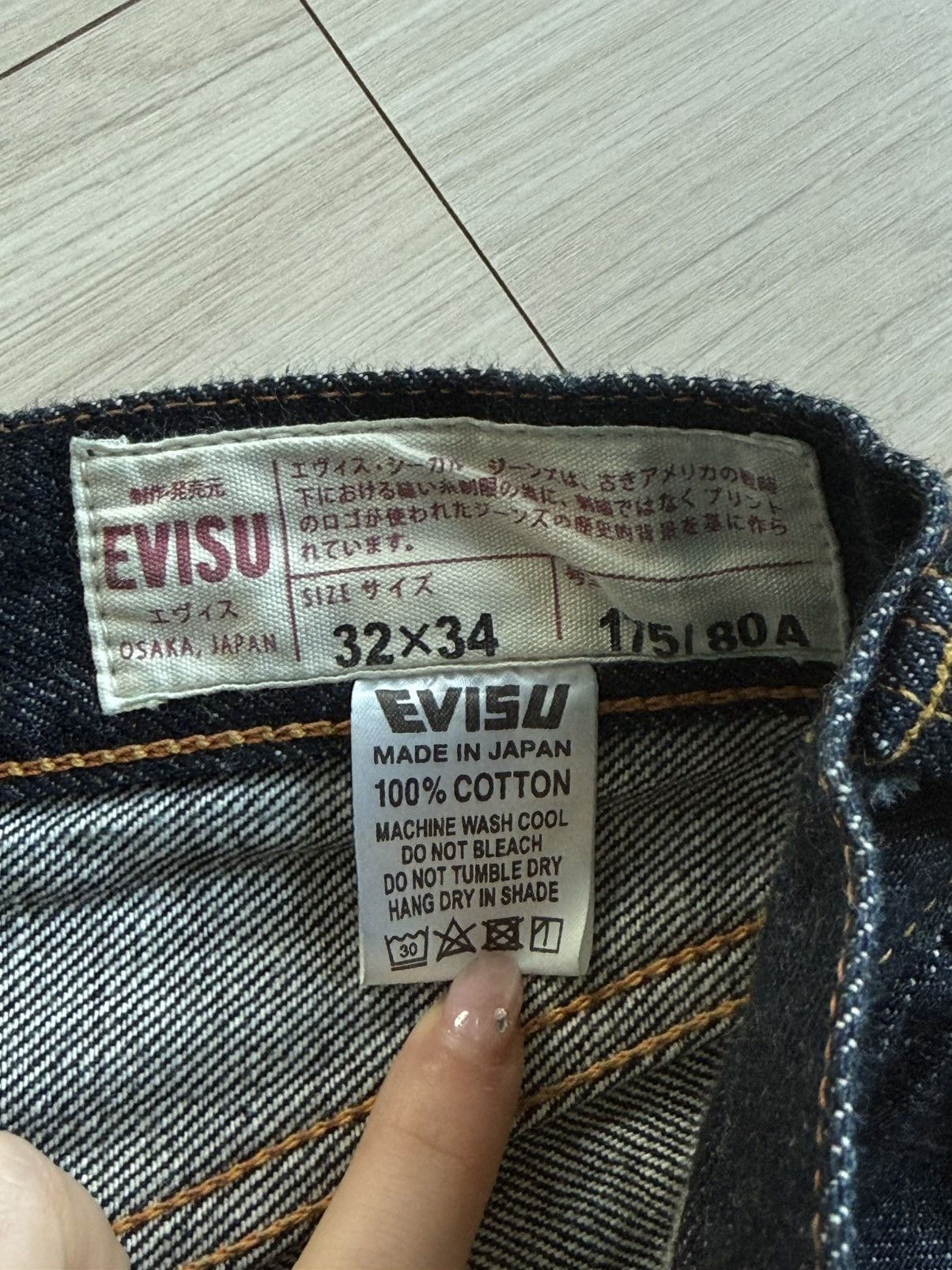 Evisu Evisu Denim Jeans Size 32" / US 10 / IT 46 - 5 Thumbnail
