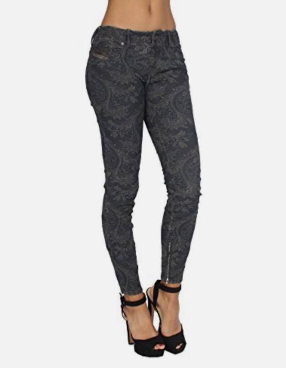 Diesel DIESEL GRUPEE 0824 F SLIM SKINNY STRETCH WOMAN W25 L 32 Size 25" / US 0 / IT 36 - 1 Thumbnail