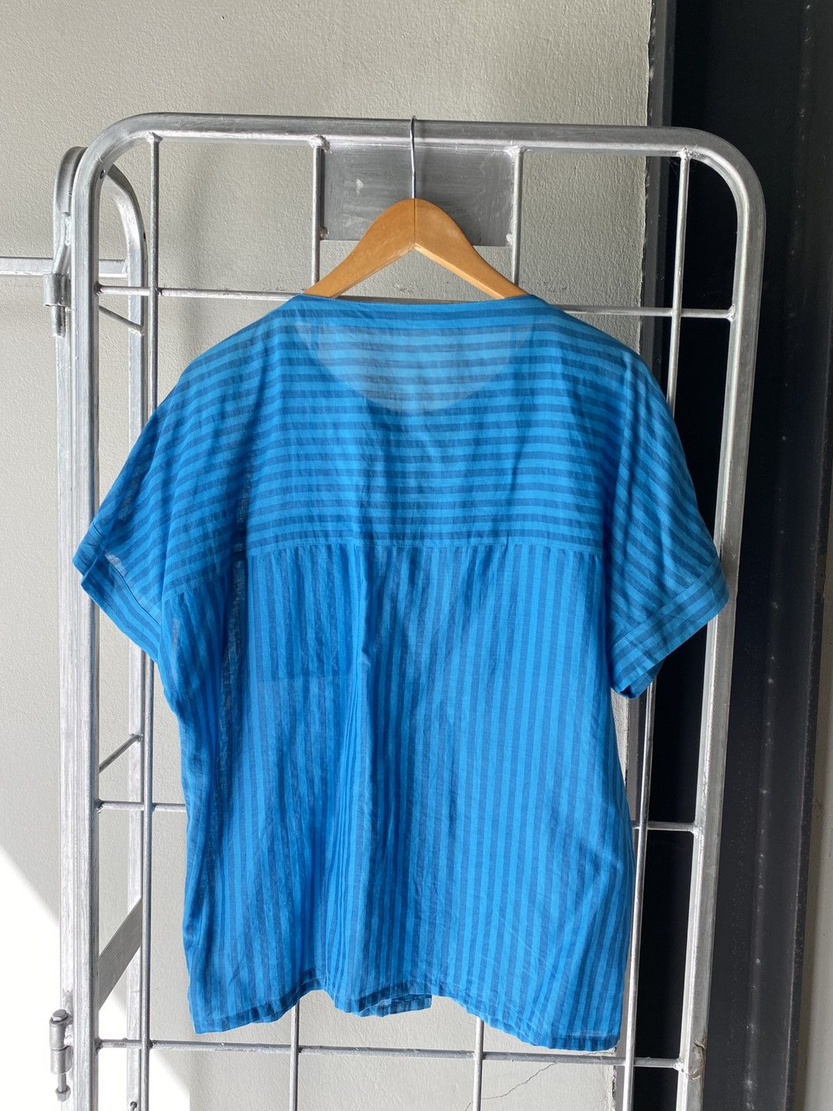 Dior Christian Dior Striped Blue blouse Size M / US 6-8 / IT 42-44 - 7 Thumbnail