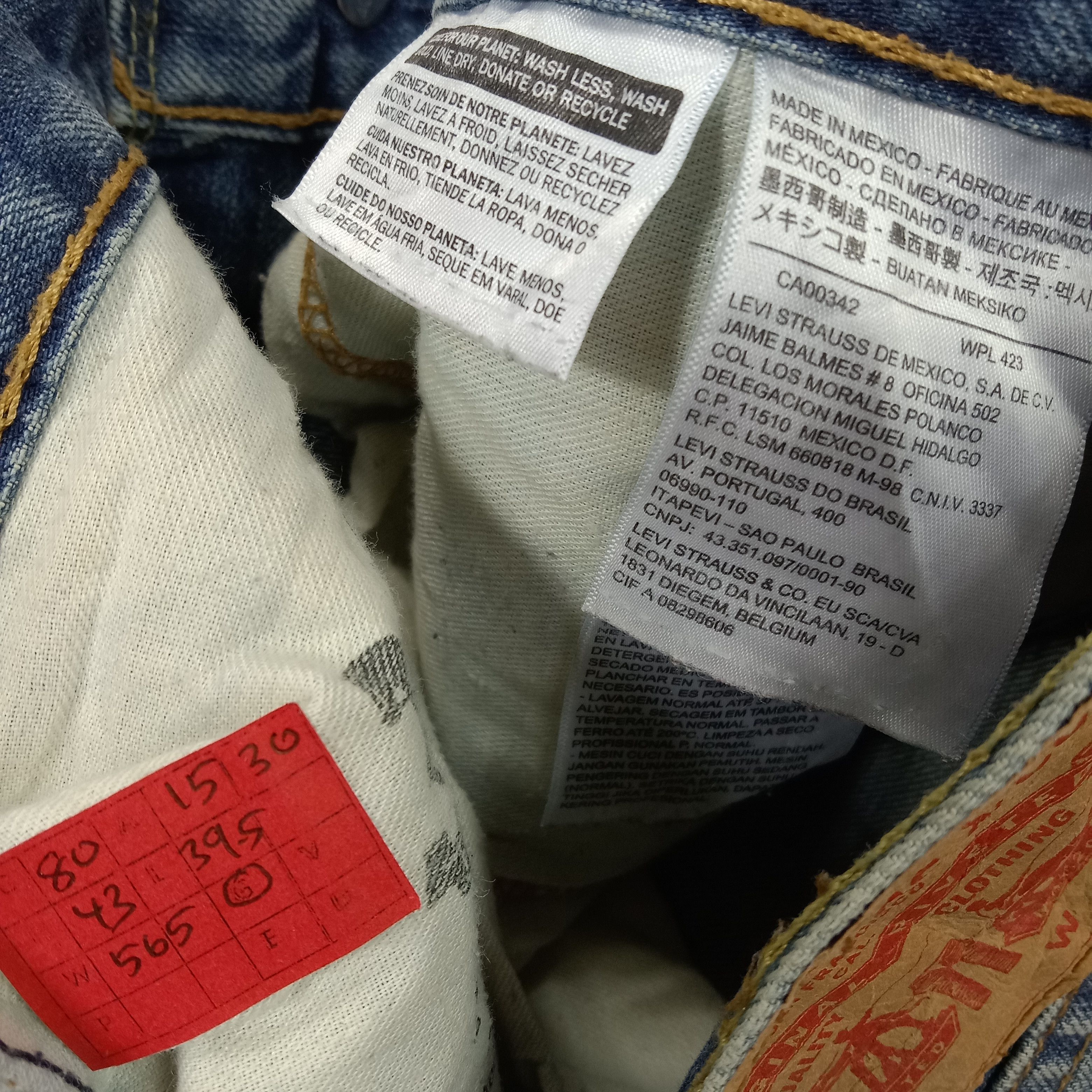 Levi's × Vintage Levis Streetwear Rock Punk Style Distressed Jeans Size US 29 - 13 Thumbnail