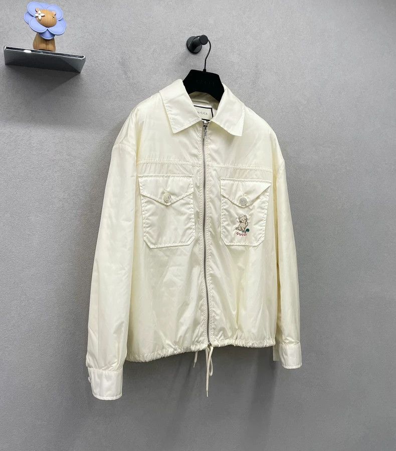 Gucci Gucci Size 38 Light yellow cat coat size 38 2502-Nextarrow Size US XXS / EU 40 - 3 Thumbnail