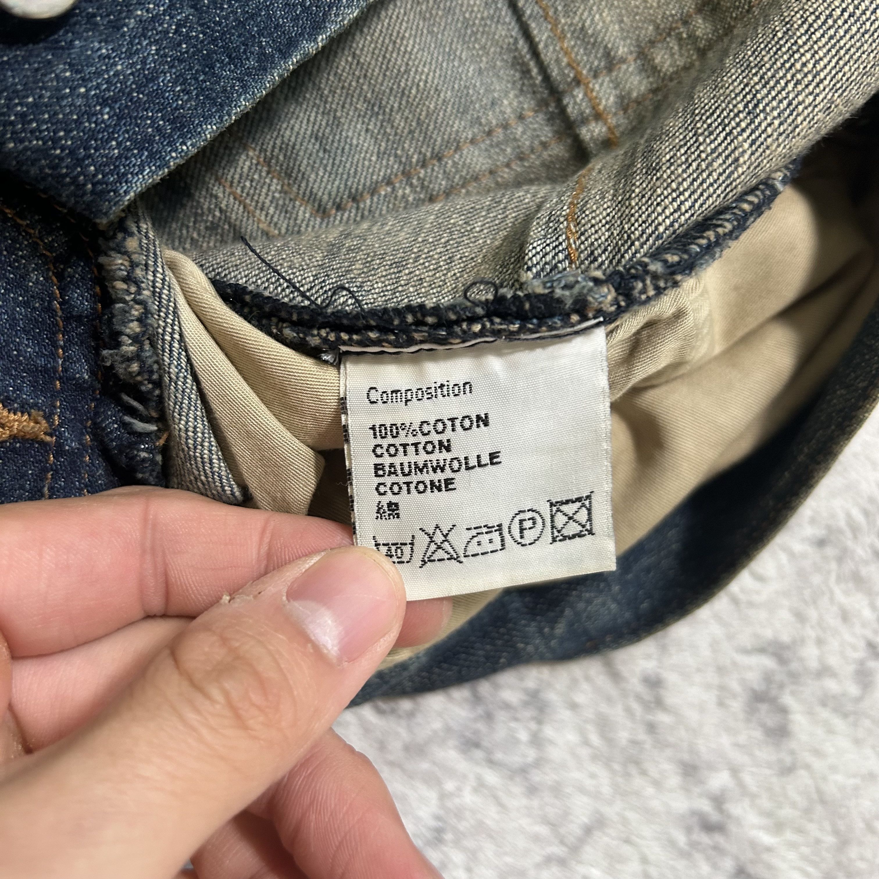 Dior Dior Homme Rust Denim Size US 27 - 6 Thumbnail