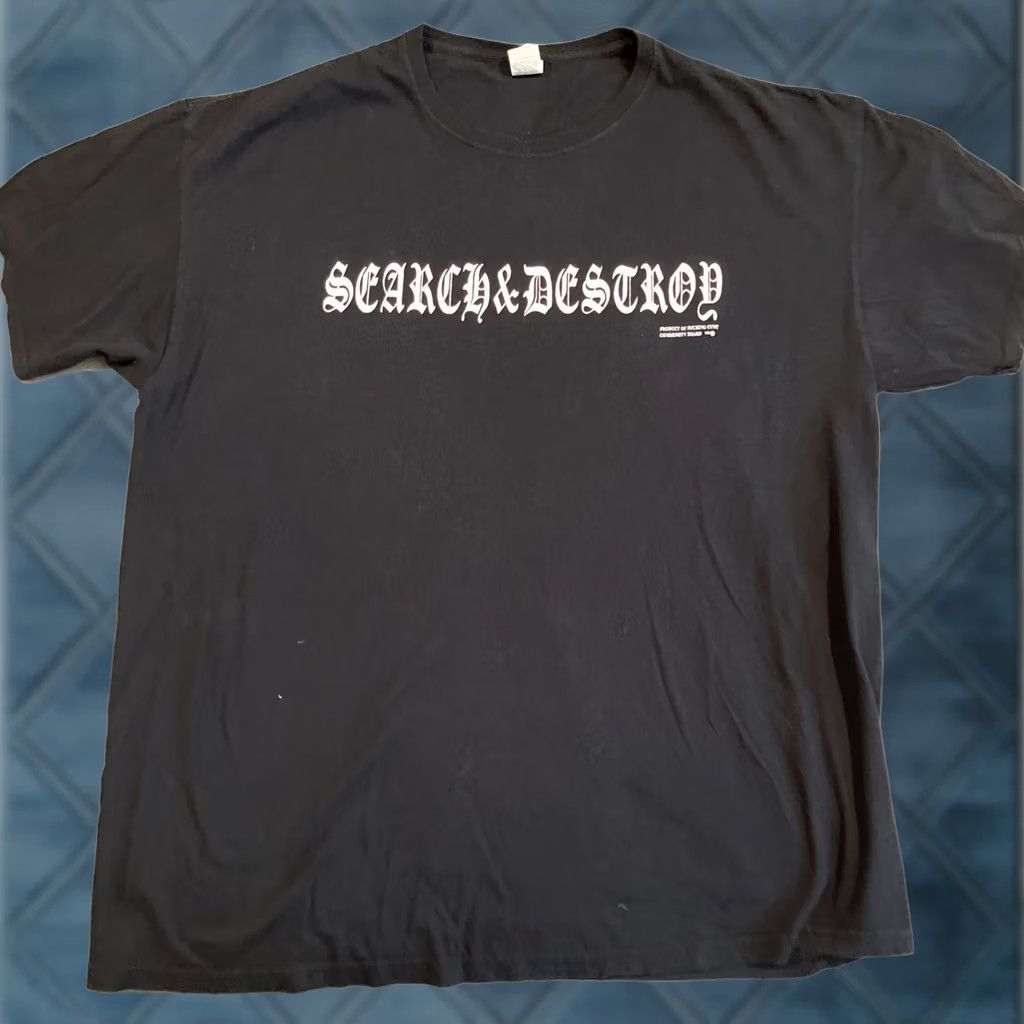 Doublet VINTAGE Search and Destroy NYC St Marks Place Double Sided T Shirt RARE XL Size US XL / EU 56 / 4 - 1 Thumbnail