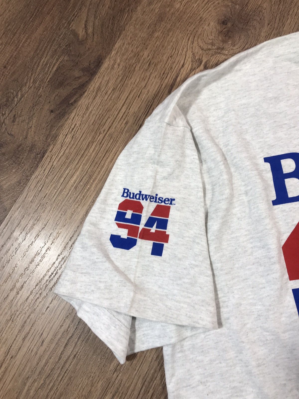 Budweiser × Vintage Vintage 1994 Budweiser T Shirt Size US XL / EU 56 / 4 - 4 Thumbnail