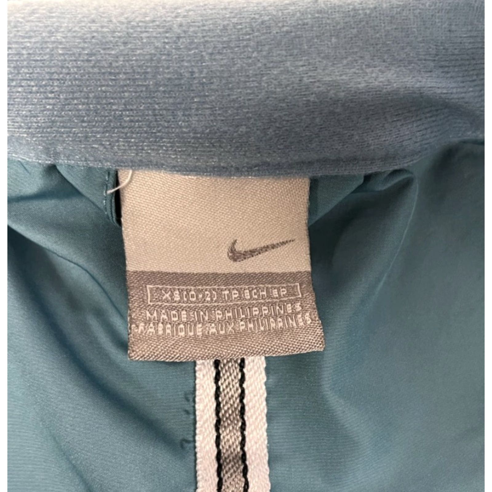 Nike **Vintage Women's Nike Blue Full Zip Windbreaker Jacket Sz XS** User: Vintage Women's Nike Blue Full Zip Windbreaker Jacket Sz XS Size XS / US 0-2 / IT 36-38 - 6 Thumbnail