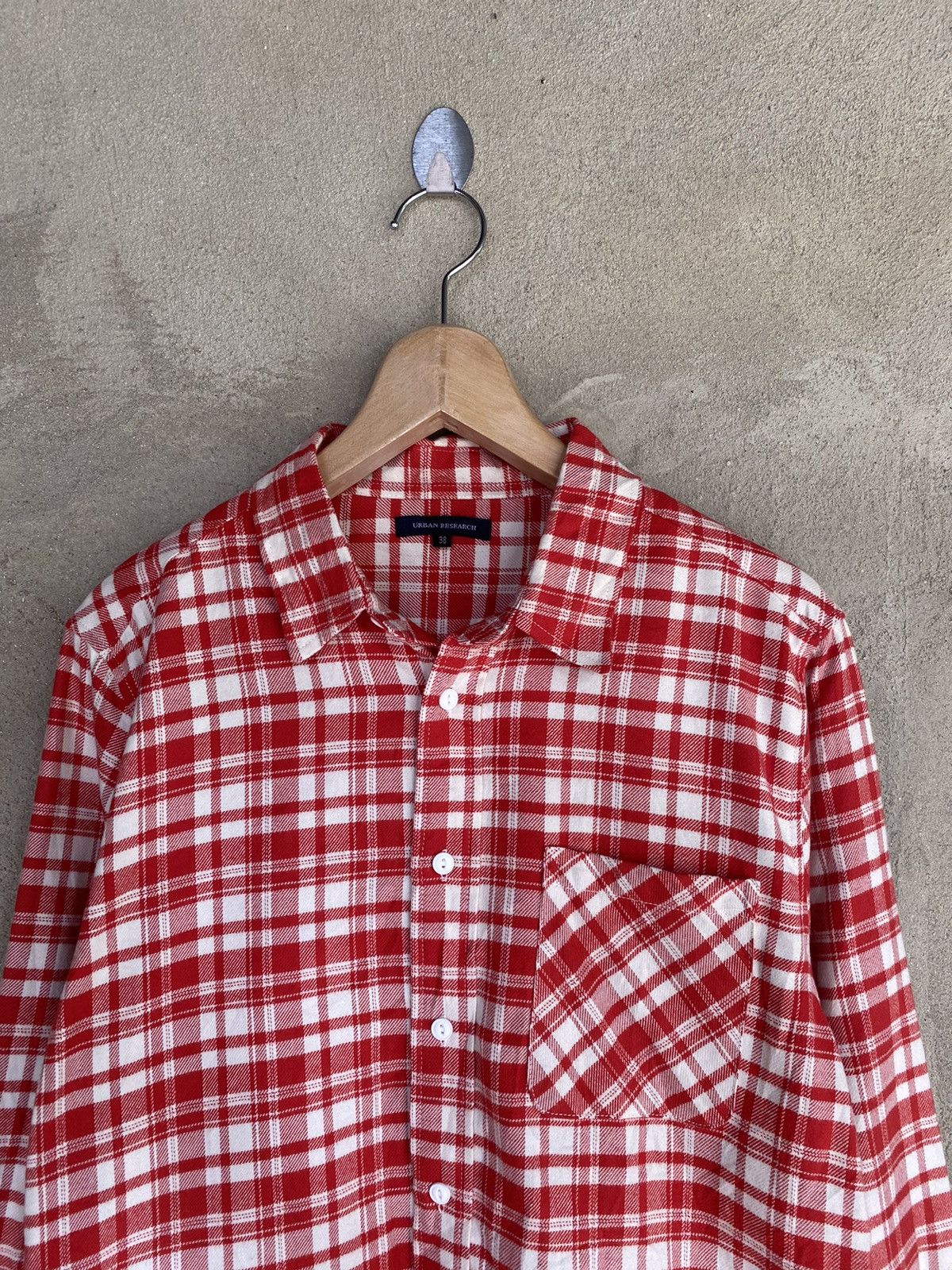 URBAN RESEARCH DOORS Urban Research Plaid Tartan Flannel Shirt Size US S / EU 44-46 / 1 - 3 Thumbnail