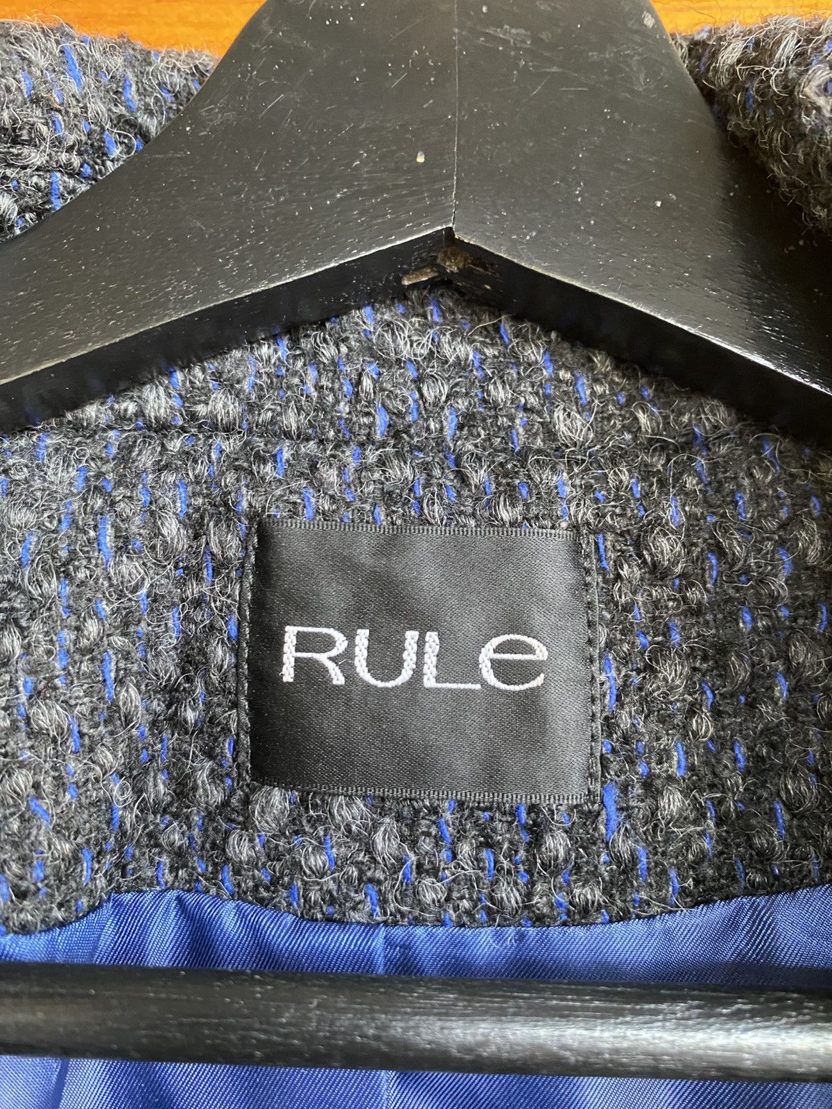 Japanese Brand RULE Wool Blend Textured Overcoat – Japanese Brand Classic Size S / US 4 / IT 40 - 11 Thumbnail