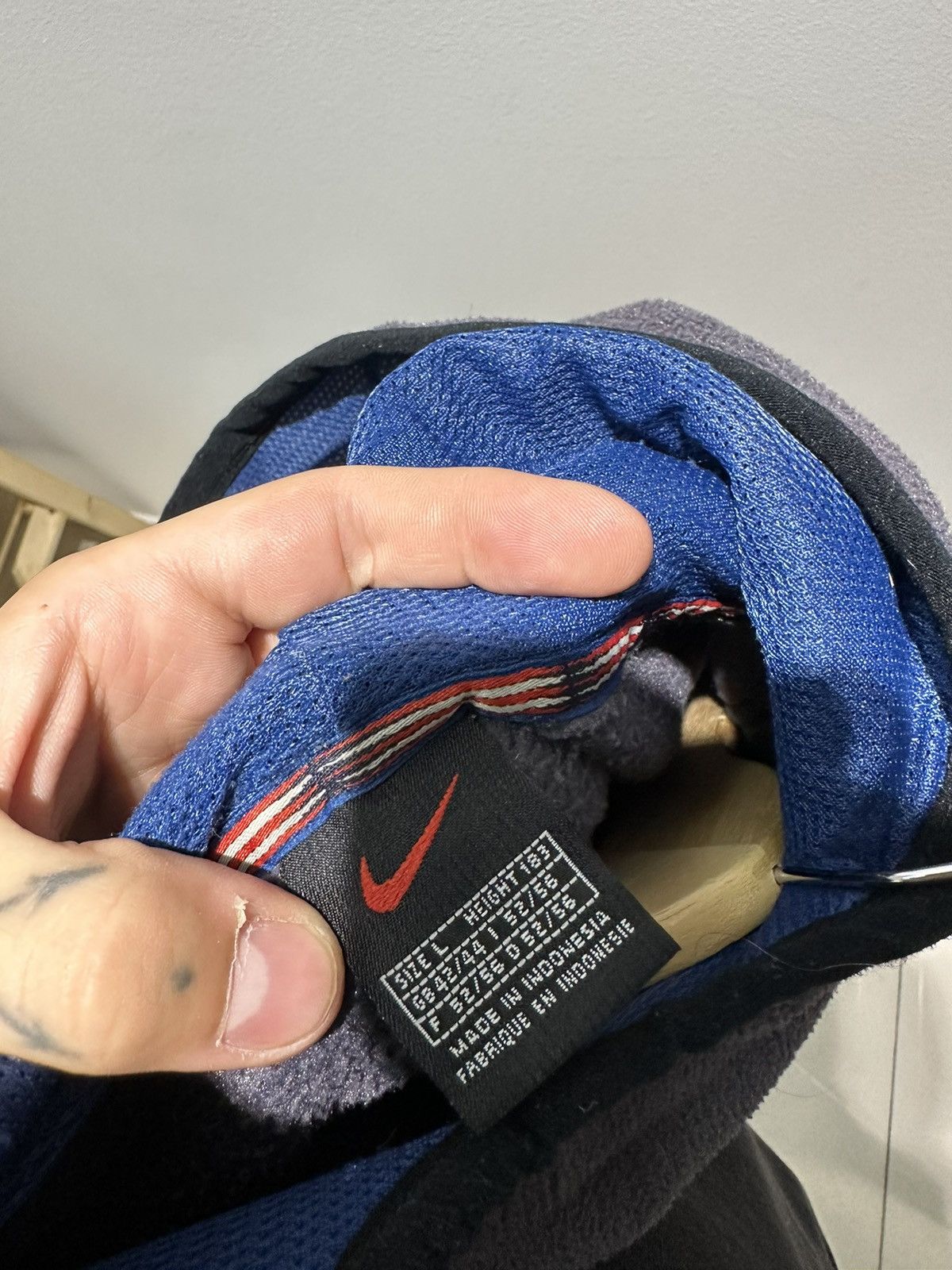 Nike × Vintage Nike fleece vintage ninja Size US L / EU 52-54 / 3 - 16 Thumbnail