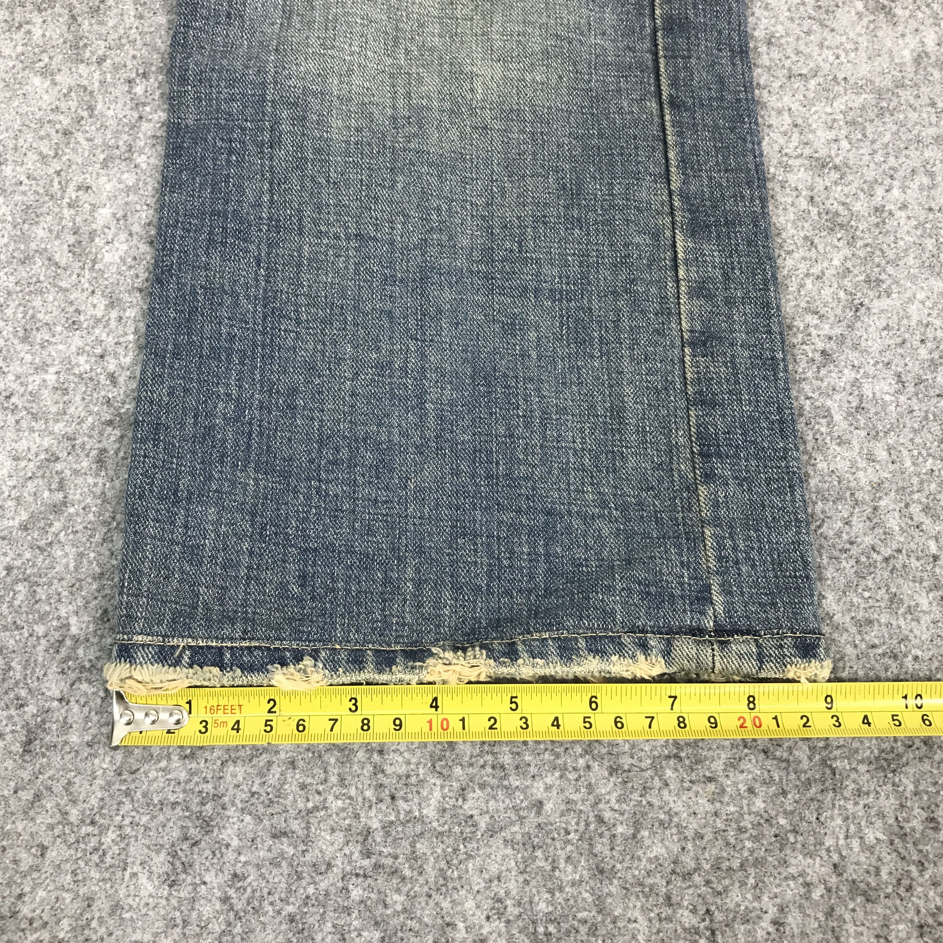 Japanese Brand BAGGY DENIM DEUSE JAPAN STYLE JEANS PANTS Size US 32 / EU 48 - 12 Thumbnail