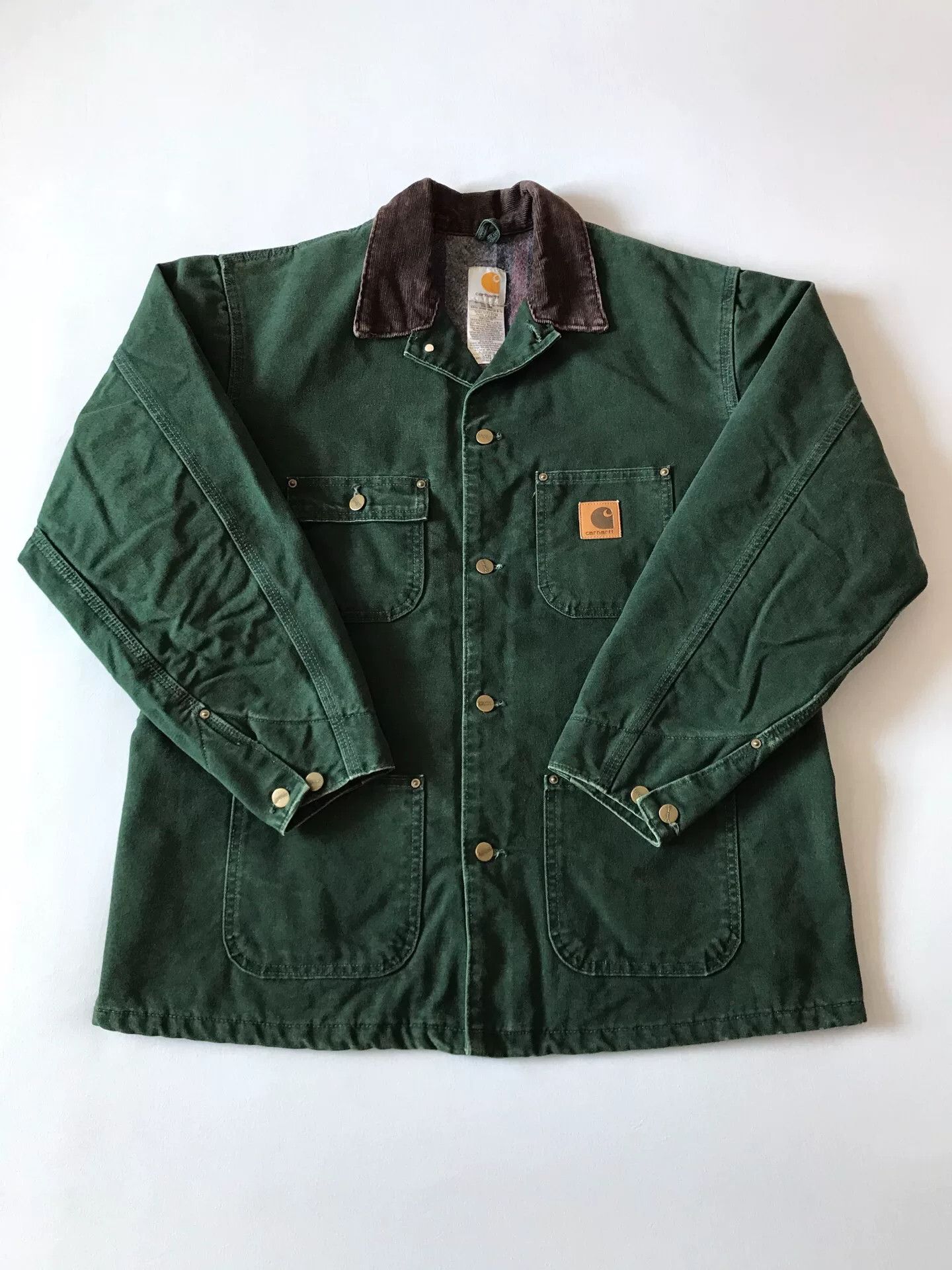Carhartt Carhartt C02 SPC Spruce Green Jacket Size US L / EU 52-54 / 3 - 1 Thumbnail