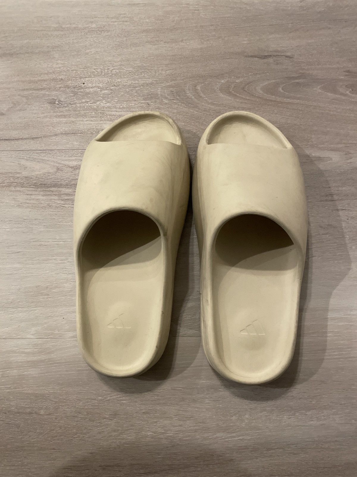 image of Adidas x Yeezy Season Yeezy Slide Bone Size 10 in White, Men's