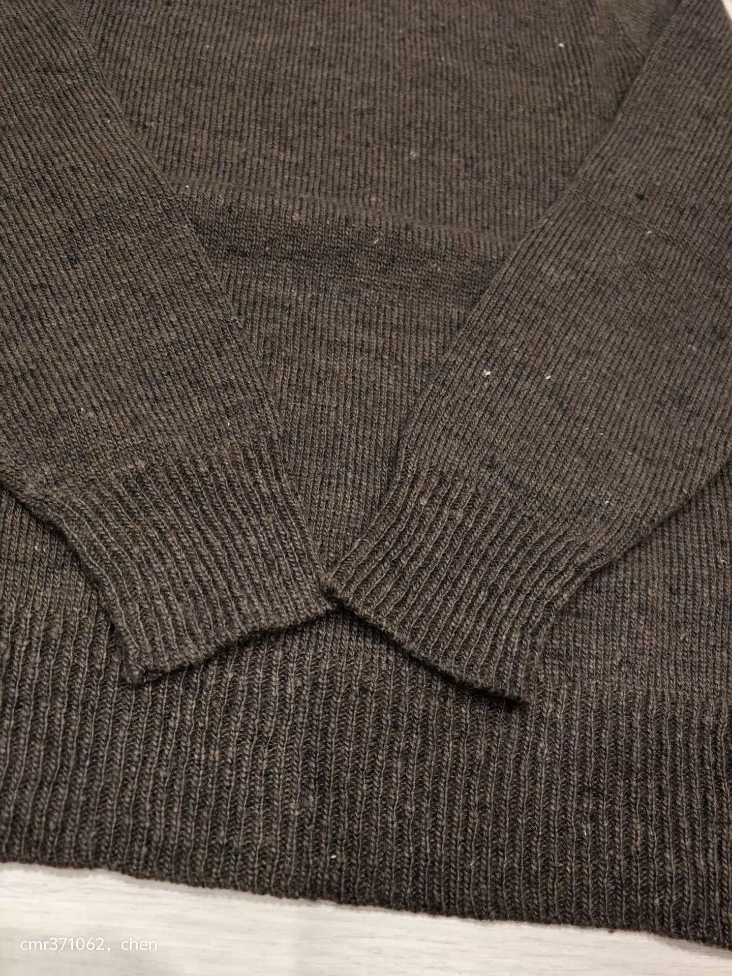 Visvim VISVIM 17AW COLLEGE KNIT L/S N.D. 100% Wool Size US L / EU 52-54 / 3 - 5 Thumbnail