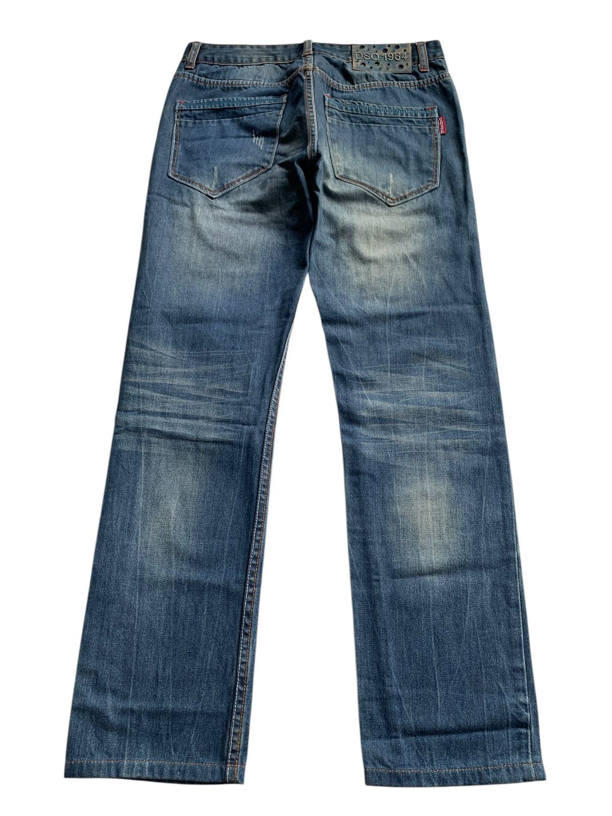 Dsquared2 DSQUARED2 DENIM PATCHWORDS CUSTOM RARE MADE IN ITALY Size US 32 / EU 48 - 4 Thumbnail