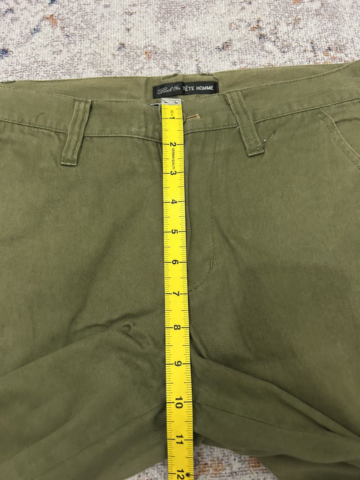 Tete Homme Vintage Sun Faded Tete Homme Issey Miyake Buckle Back Pants Size US 31 - 12 Thumbnail
