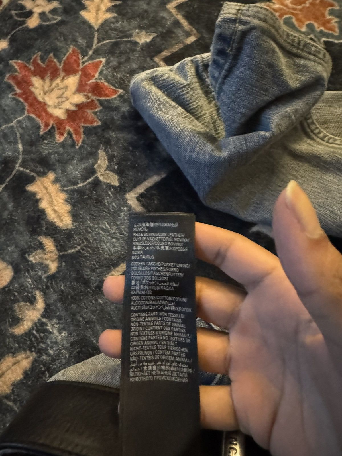 Balenciaga BALENCIAGA DENIM WITH BELT Size US 29 - 12 Thumbnail