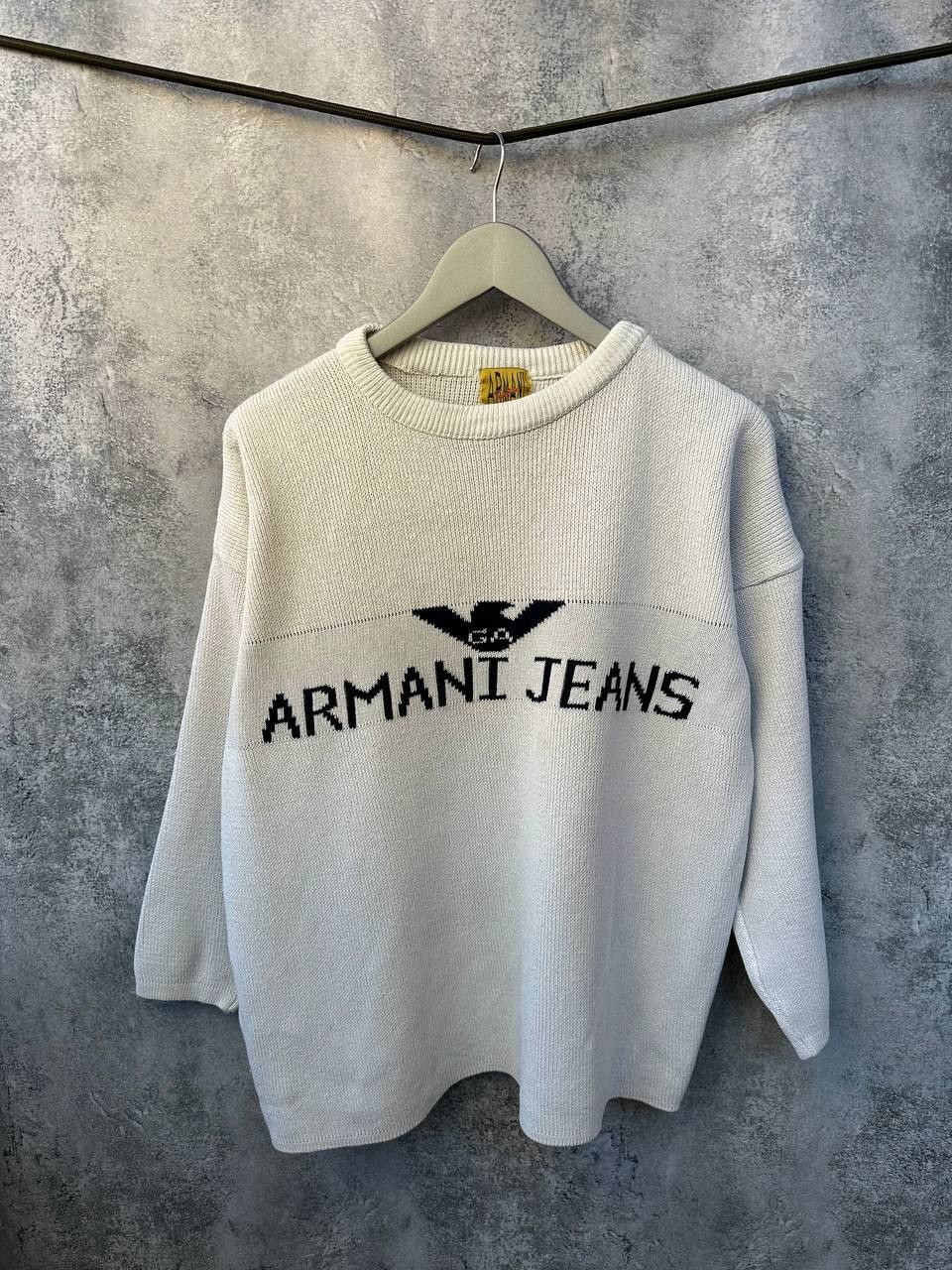 Giorgio Armani × Vintage Armani Jeans True Blue Knit Sweater