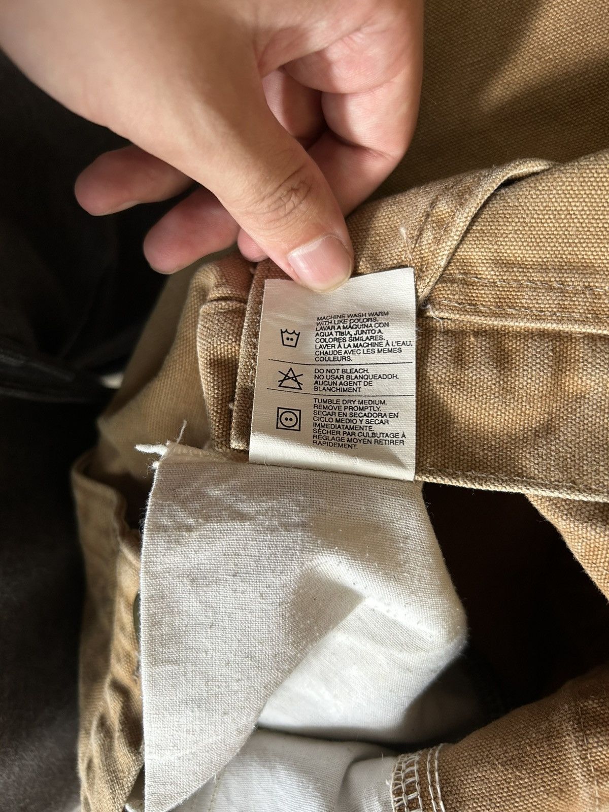 Carhartt Vintage 90s Carhartt Work Pants Brown 38x32 USA Made Size US 38 / EU 54 - 12 Thumbnail