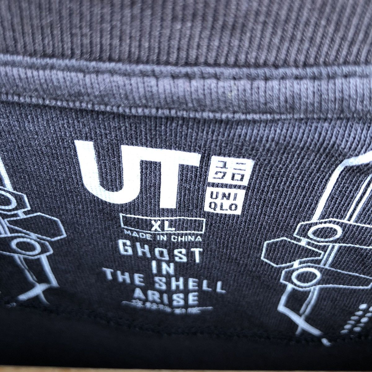 Uniqlo 🔥Faded🔥 Ghost In The Shell x Uniqlo Sunfaded Tshirt Size US XL / EU 56 / 4 - 6 Thumbnail