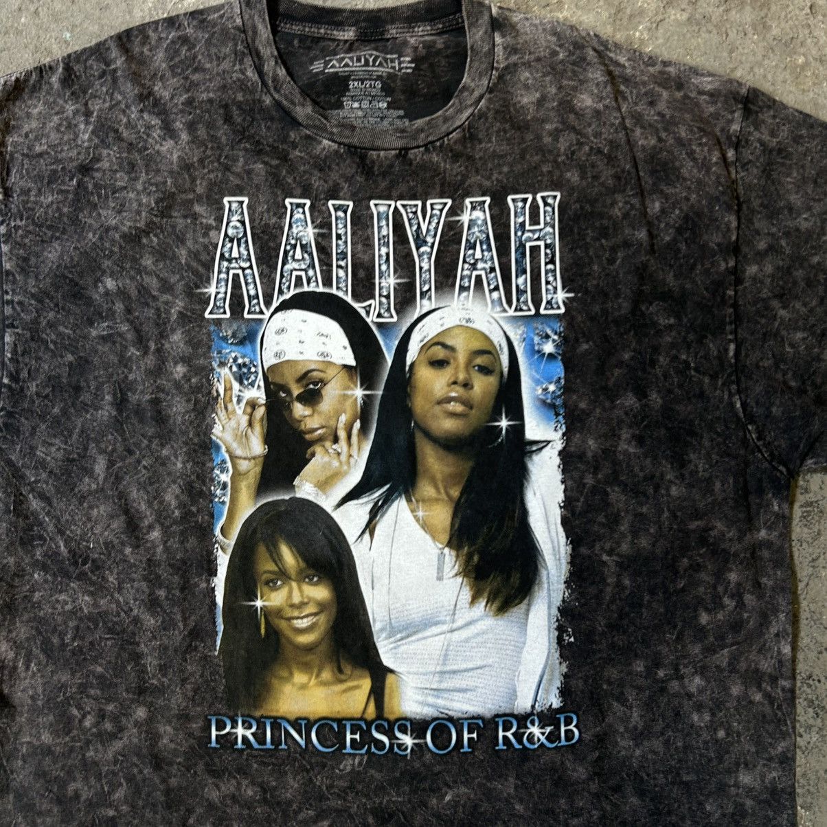 Fashion Nova × Kanye West Fashion NOVA Aaliyah Washed T-Shirt Size US XXL / EU 58 / 5 - 3 Thumbnail