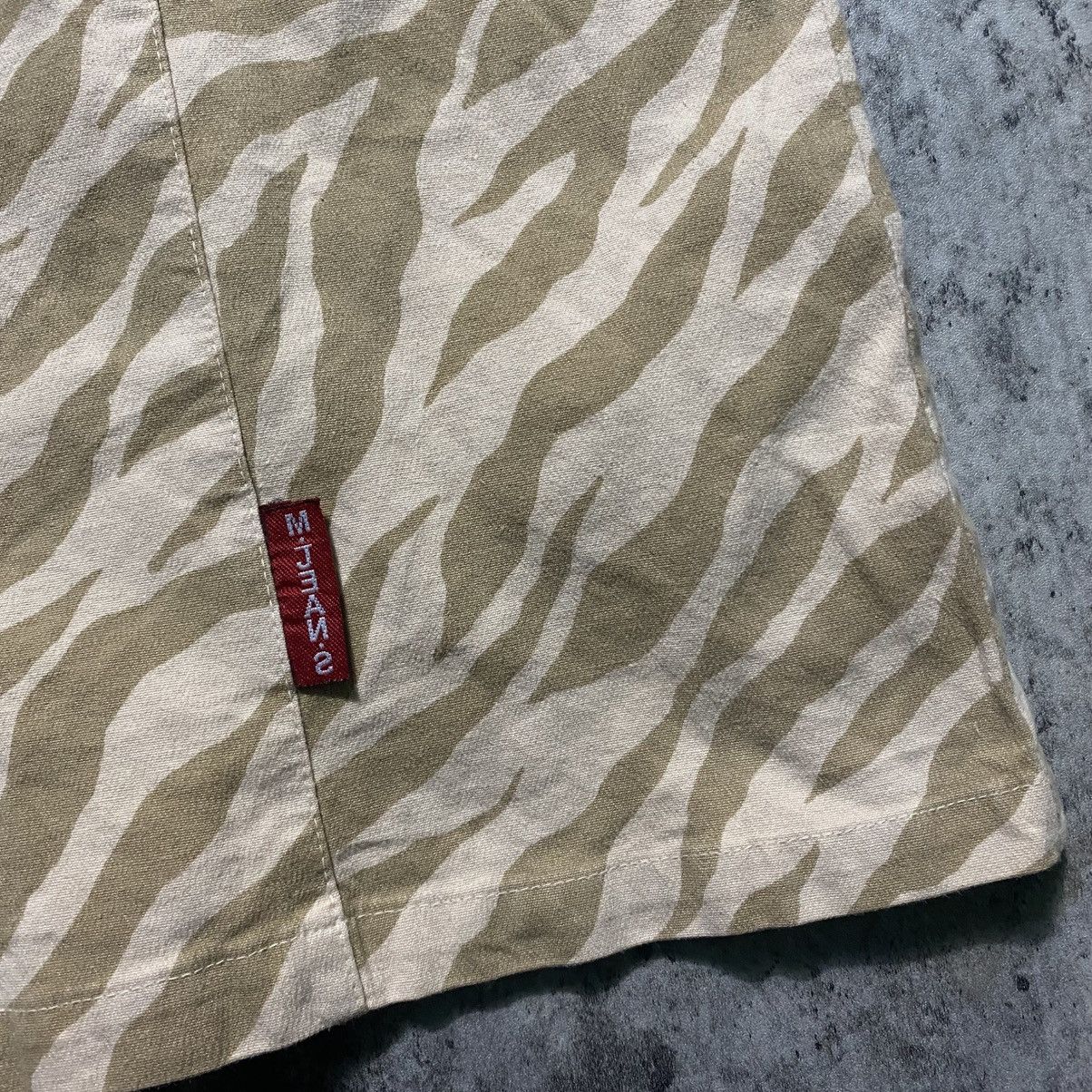 Michiko Koshino London Vintage Designer Michiko London Jeans Tiger Shirt Size L / US 10 / IT 46 - 3 Thumbnail