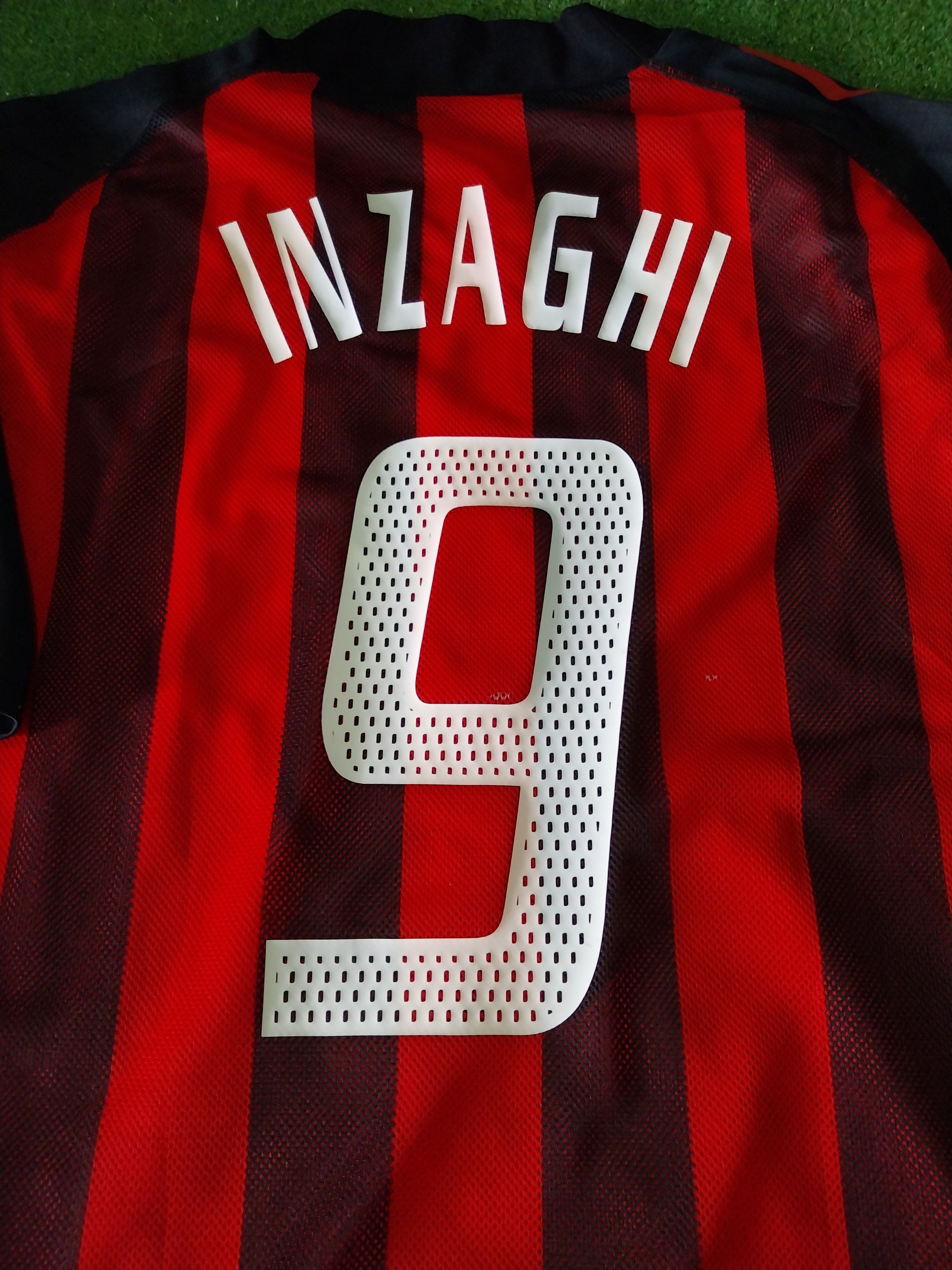 Adidas Ac milan player issue 2002 inzaghi jersey football Size US L / EU 52-54 / 3 - 18 Thumbnail