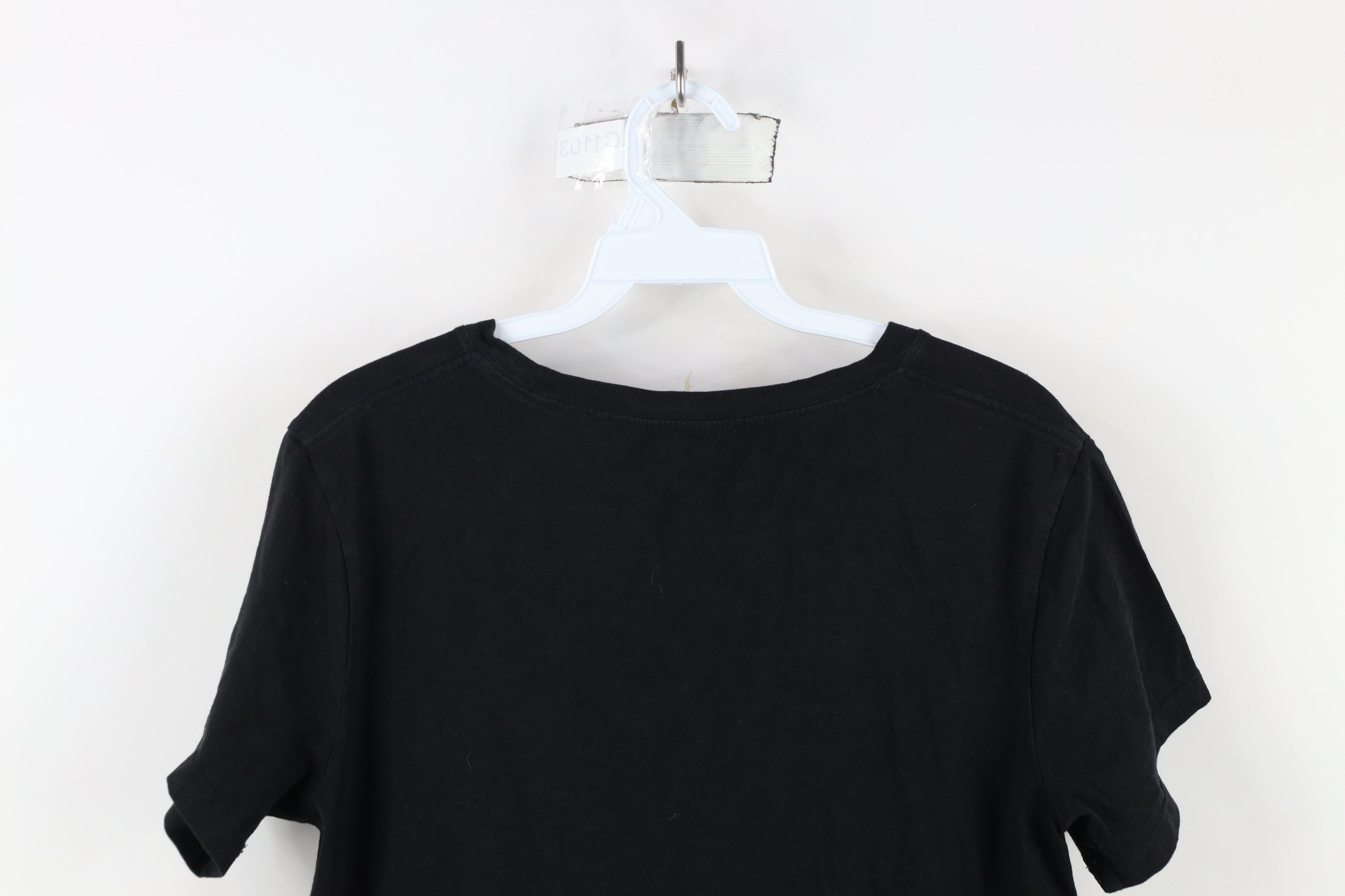 Athleta × Vintage Athleta Stand Up Stand Together Cropped T-Shirt Black Size M / US 6-8 / IT 42-44 - 8 Thumbnail