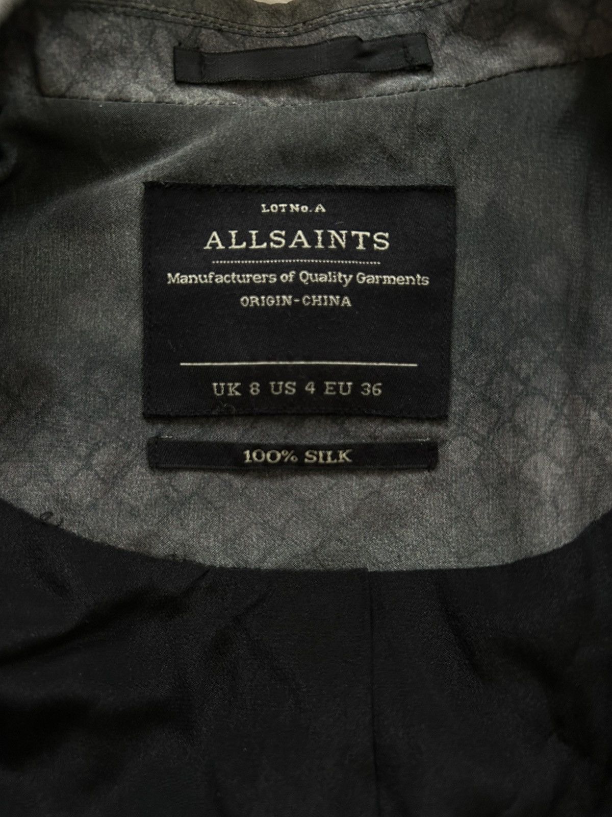Allsaints Serpent Blazer Size S / US 4 / IT 40 - 4 Thumbnail