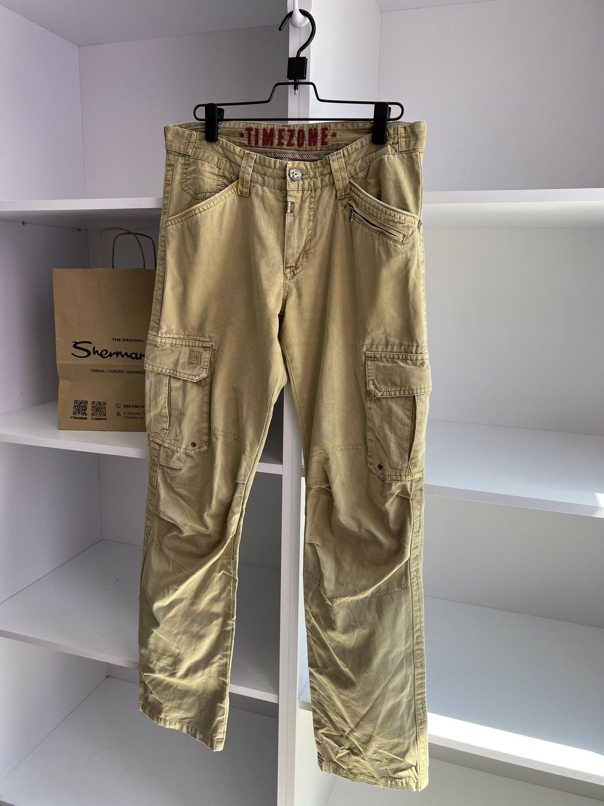 Designer × Vintage Vintage Timezone Archival Pants Size US 33 - 2 Thumbnail