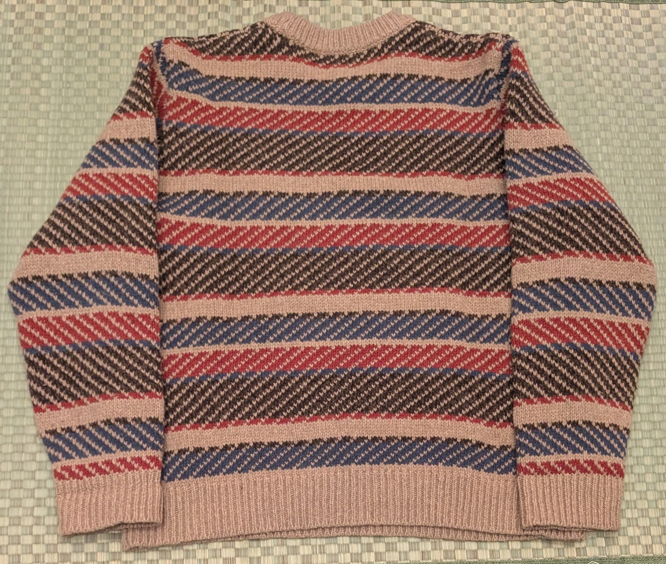 L.L. Bean L.L. Bean 100% Ragg Wool Fair Isle Crew Neck Sweater Size US L / EU 52-54 / 3 - 2 Thumbnail