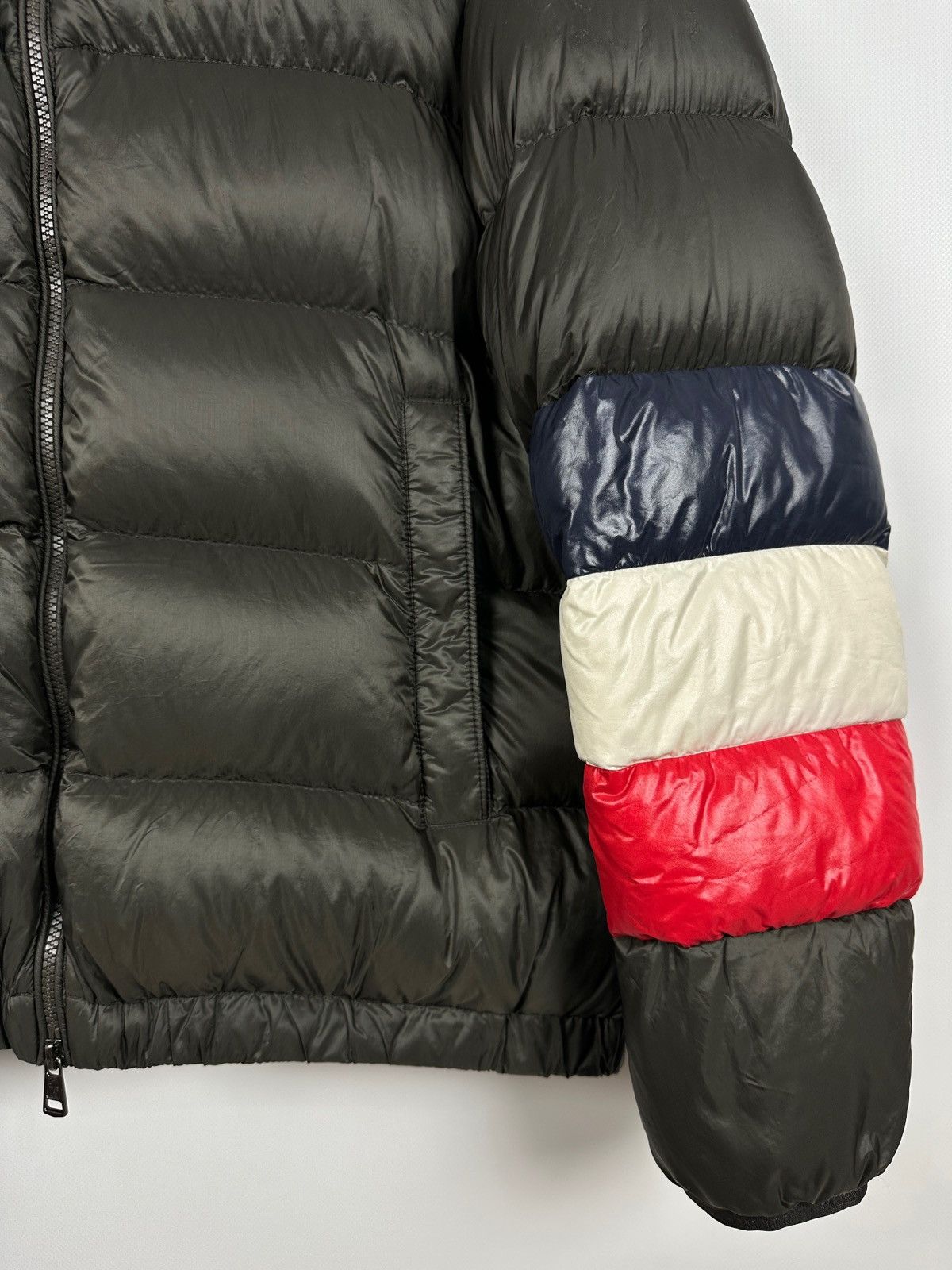 Moncler Moncler Willm Giubbotto Olive Green Down Puffer Jacket Size US XL / EU 56 / 4 - 7 Thumbnail