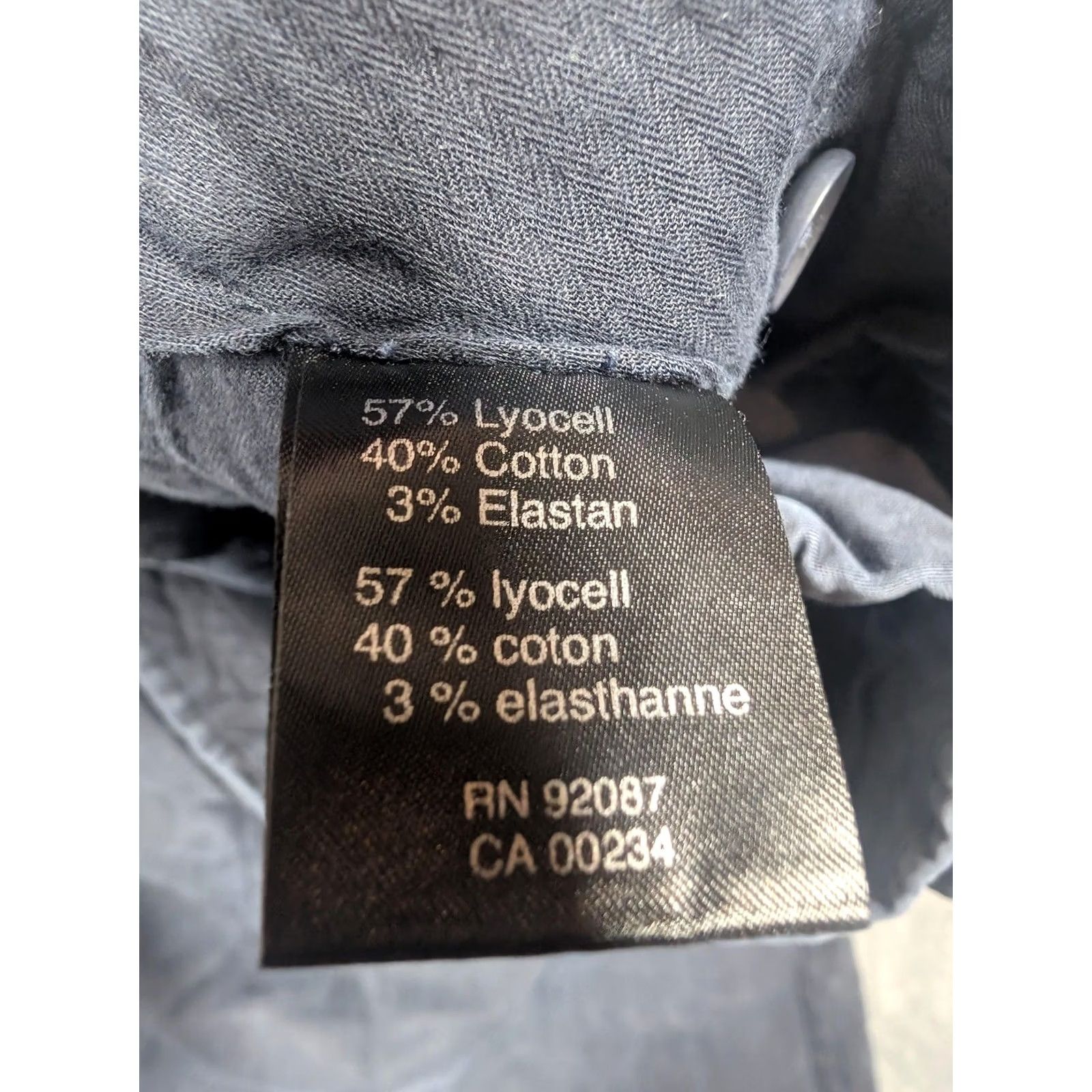 Saks Fifth Avenue Saks Fifth Avenue Pants Mens 34x32 Gray Modern Slim Chino Stretch Casual Italy Pants Mens 34 Gray Slim Modern 90s? Size US 34 / EU 50 - 6 Thumbnail