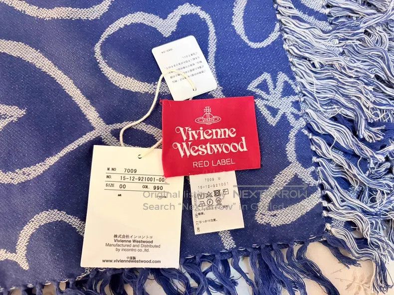 Vivienne Westwood Vivienne Westwood Red Logo Love Scarf Size ONE SIZE - 2 Thumbnail