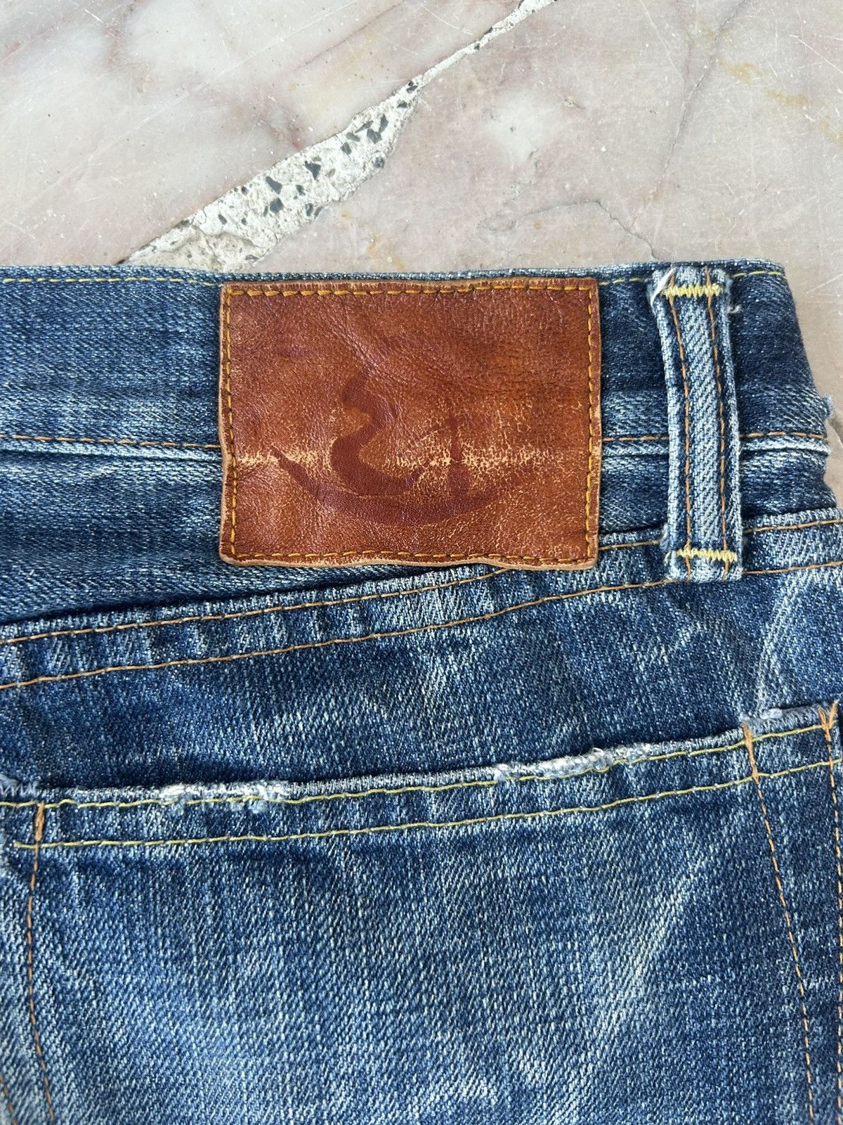 Eternal Eternal Japan Vintage Denim Distress Size US 33 - 12 Thumbnail