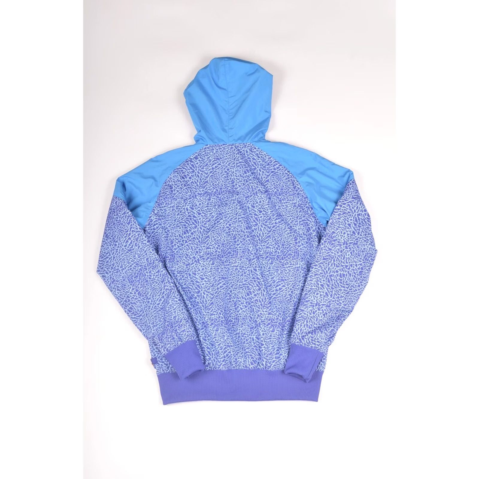 Nike Nike Womens Windbreaker Jacket S Blue Vintage Cover Up Full-Print Zip Activewear Womens USA 333213-477 Size S / US 4 / IT 40 - 6 Thumbnail