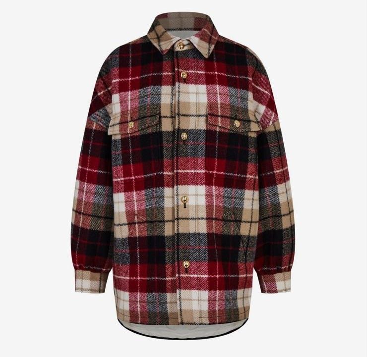 Celine CHECK OVERSIZED OVER SHIRT Size XS / US 0-2 / IT 36-38 - 1 Thumbnail