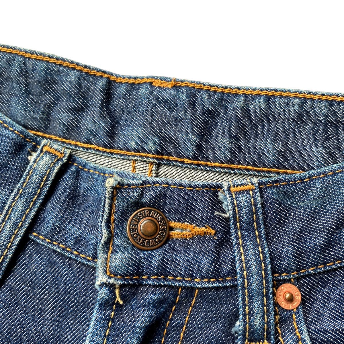 Levi's Rare Vintage Y2K Levis 575K Super Flare Wide Leg Denim Jeans Size US 28 / EU 44 - 6 Thumbnail