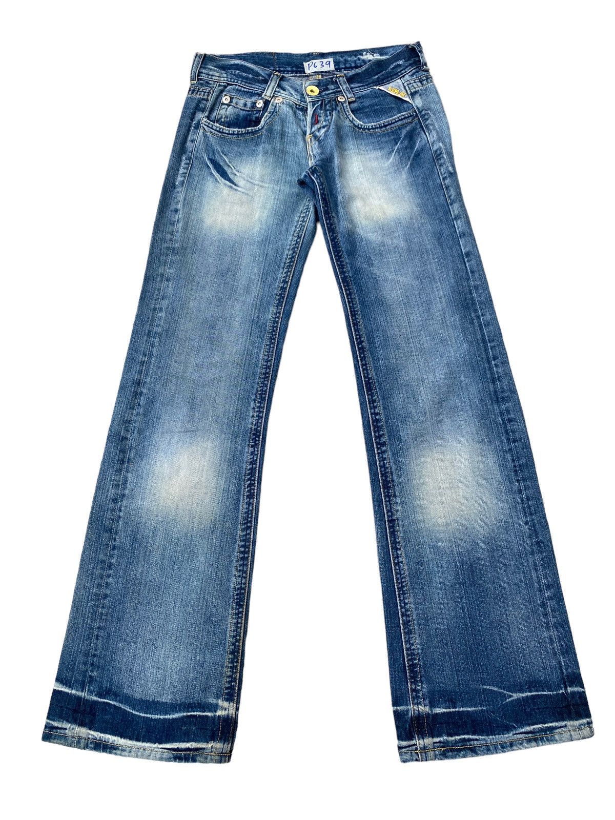 Replay Replay Low Rise Flare Pant Size 30" / US 8 / IT 44 - 2 Thumbnail