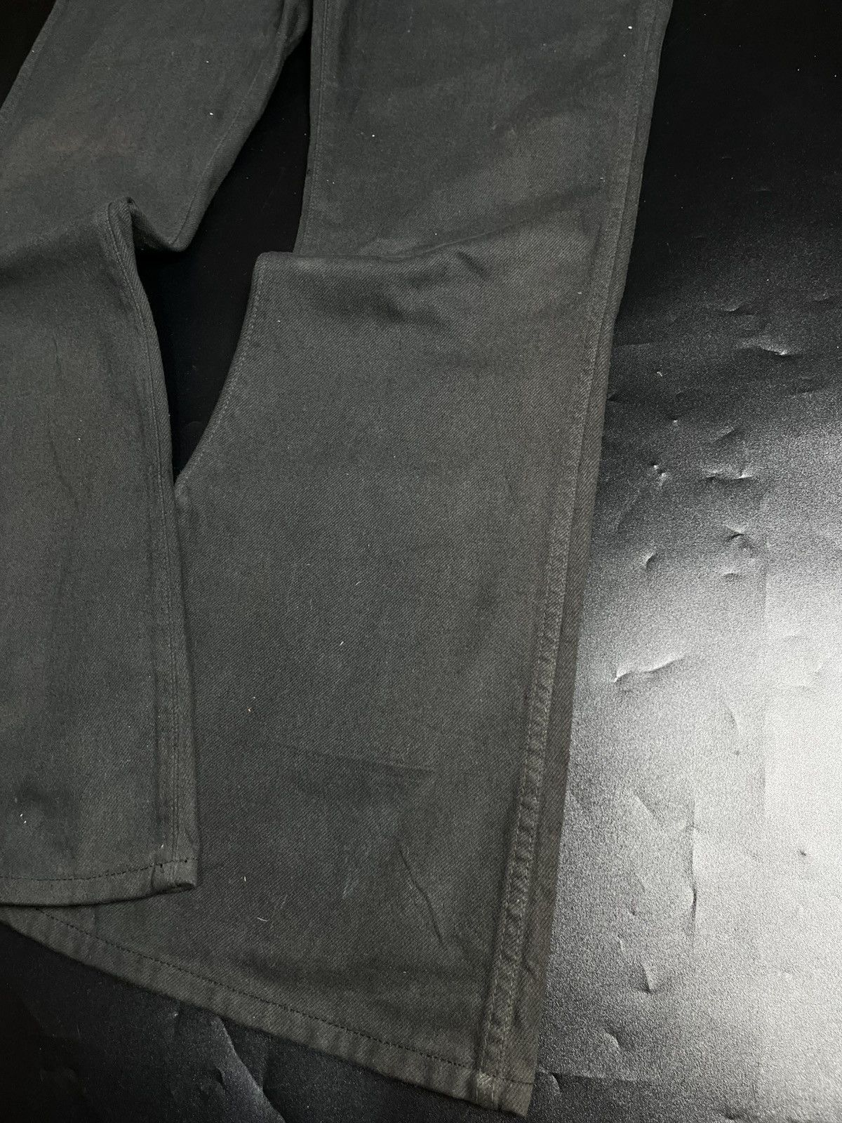 If Six Was Nine × Japanese Brand × Le Grande Bleu (L.G.B.) Super Flare Big John Distressed Jeans Size US 30 / EU 46 - 5 Thumbnail